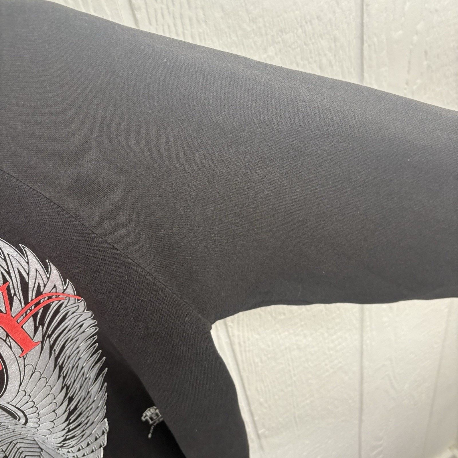 Harley Davidson 80’s Harley Davidson 3D Emblem Silver Eagle Black Crewneck L Size US L / EU 52-54 / 3 - 5 Thumbnail