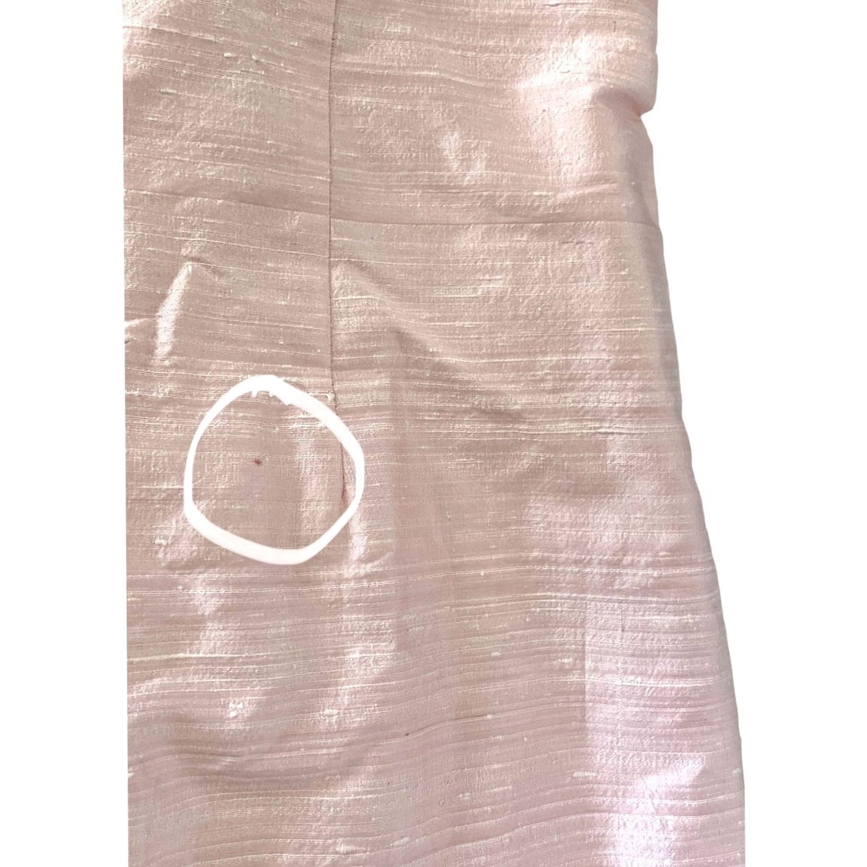Pinko VINTAGE Trio New York Silk Sleeveless Dress Pink V-Neck Women Sz 6 Sheath Dress Womens Pink Silk Sleeveless V-Neck Knee Length 100% Silk Size M / US 6-8 / IT 42-44 - 3 Thumbnail