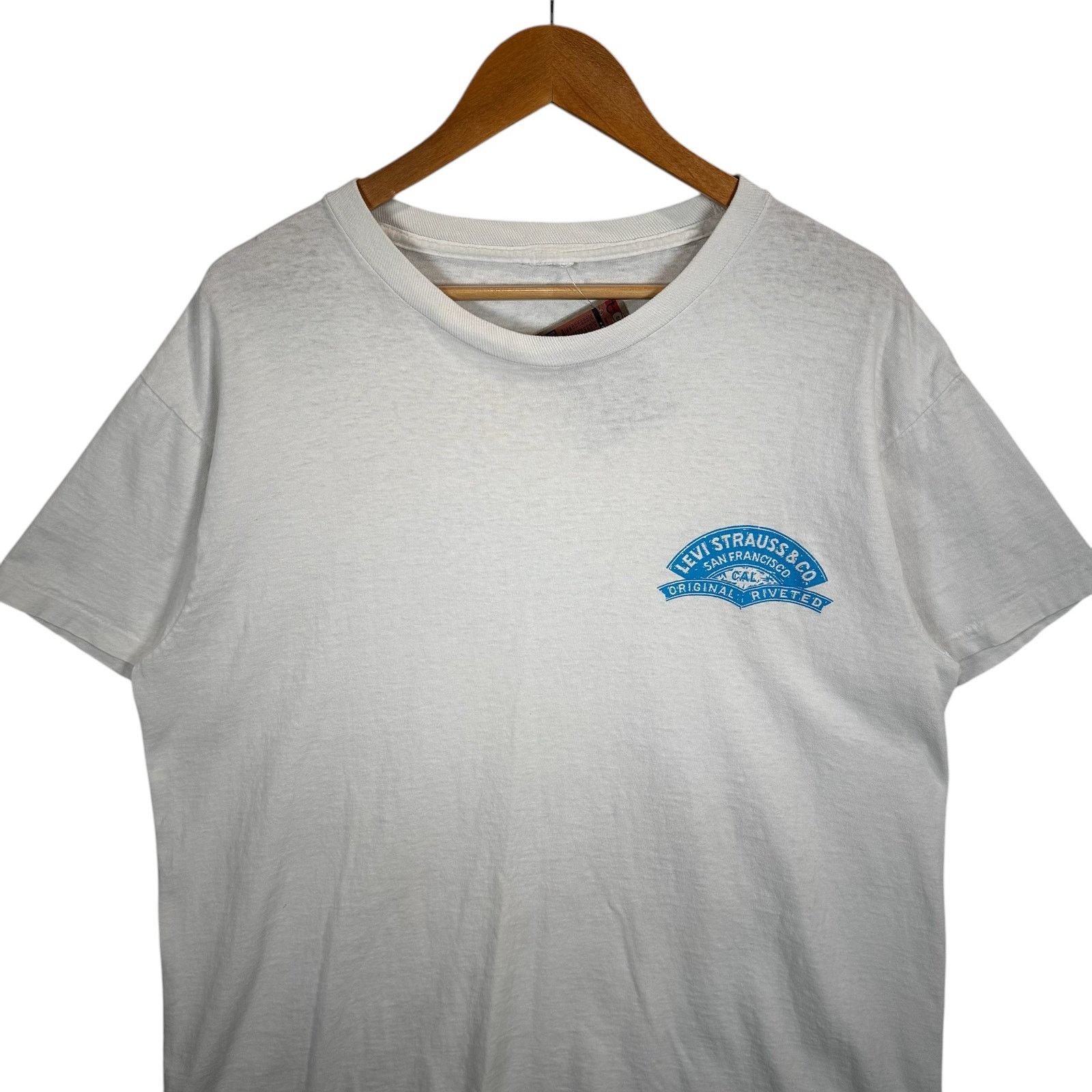 Vintage Vintage Levi Strauss & Co. Skater Mullet Tee XL Size US XL / EU 56 / 4 - 2 Thumbnail