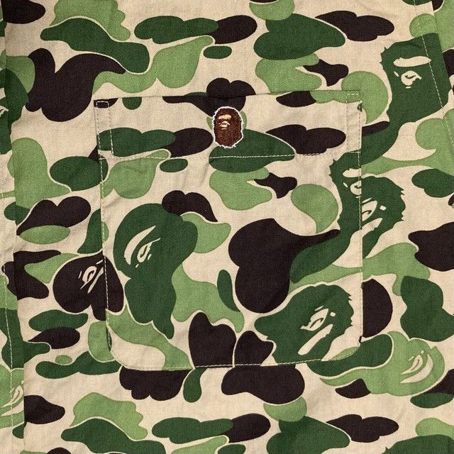 Bape 🔥Vintage🔥 BAPE ABC CAMO Green Shirt a bathing ape NIGO Size US M / EU 48-50 / 2 - 4 Thumbnail