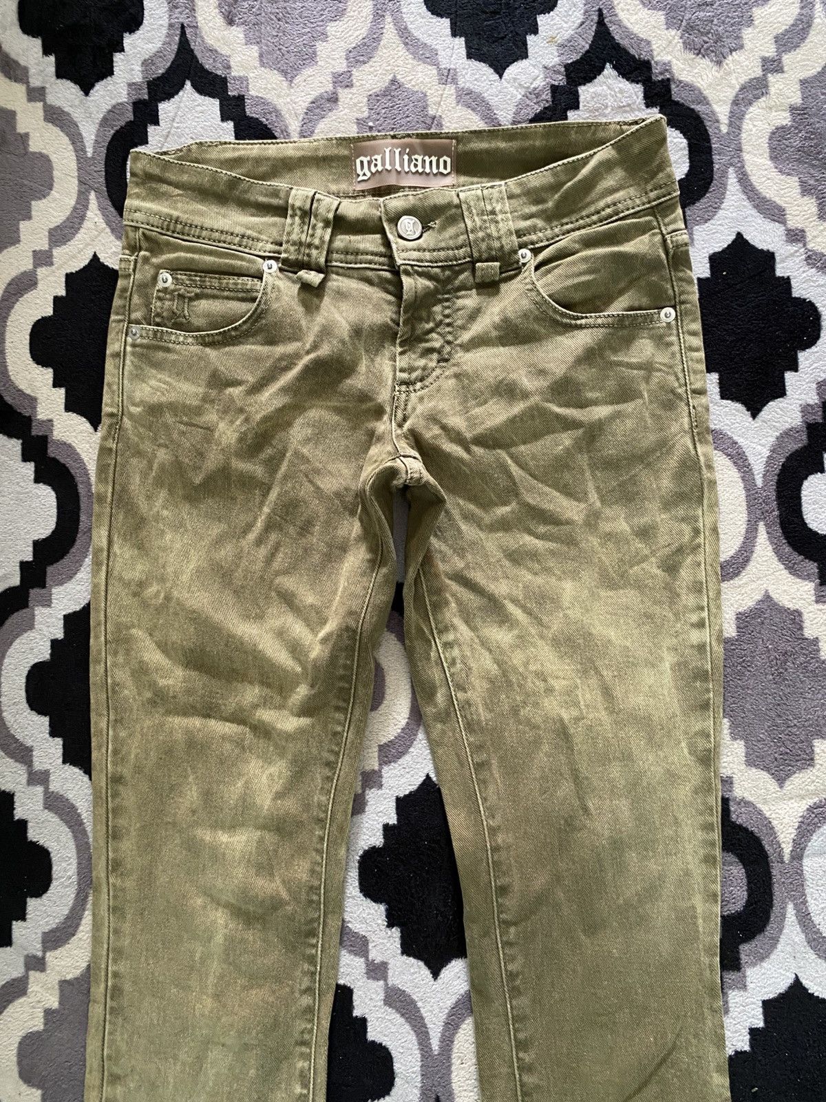 John Galliano John galliano washed denim jeans Size US 28 / EU 44 - 3 Thumbnail