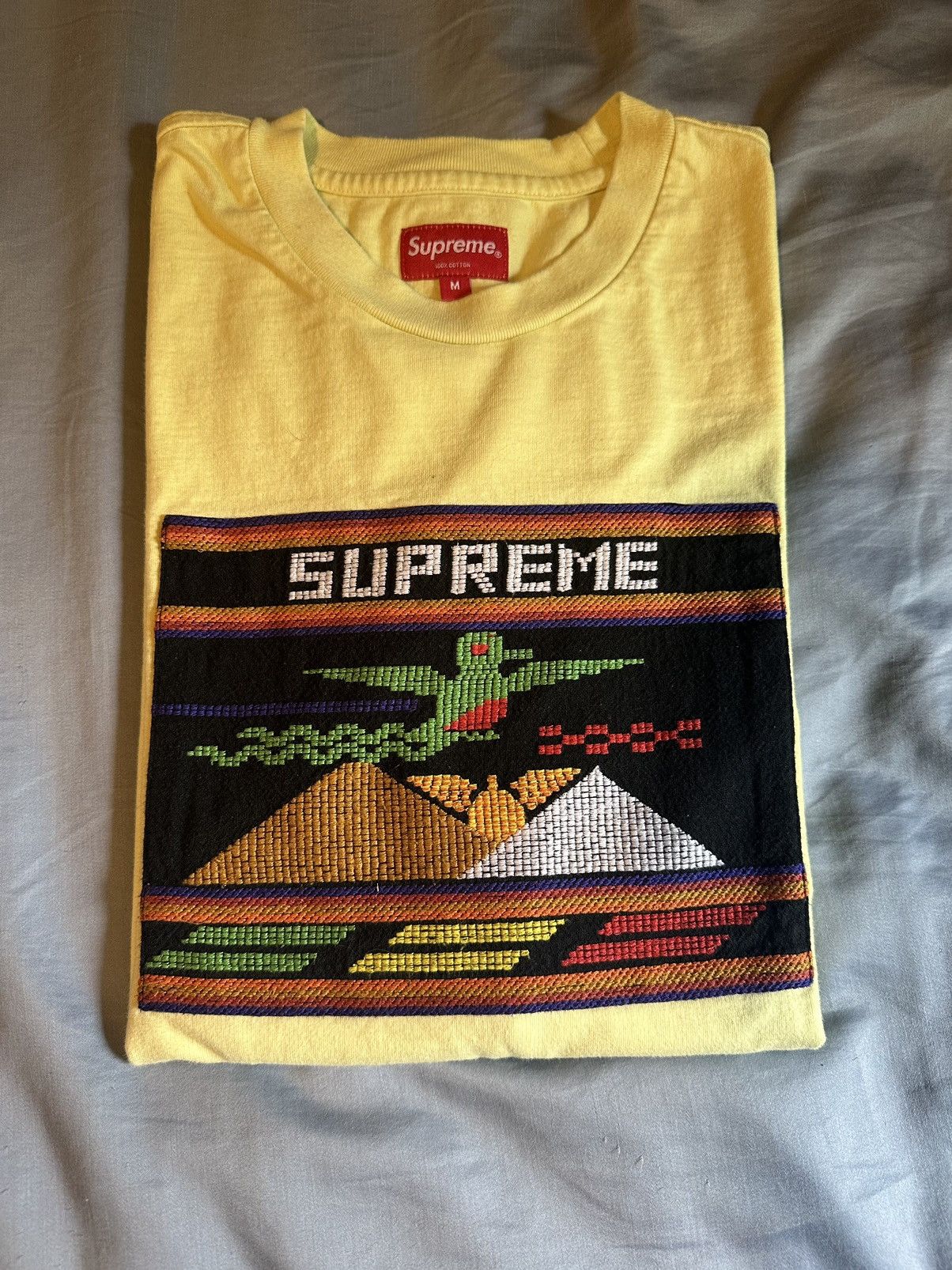 Supreme Supreme Needlepoint Patch L/S Top | Grailed