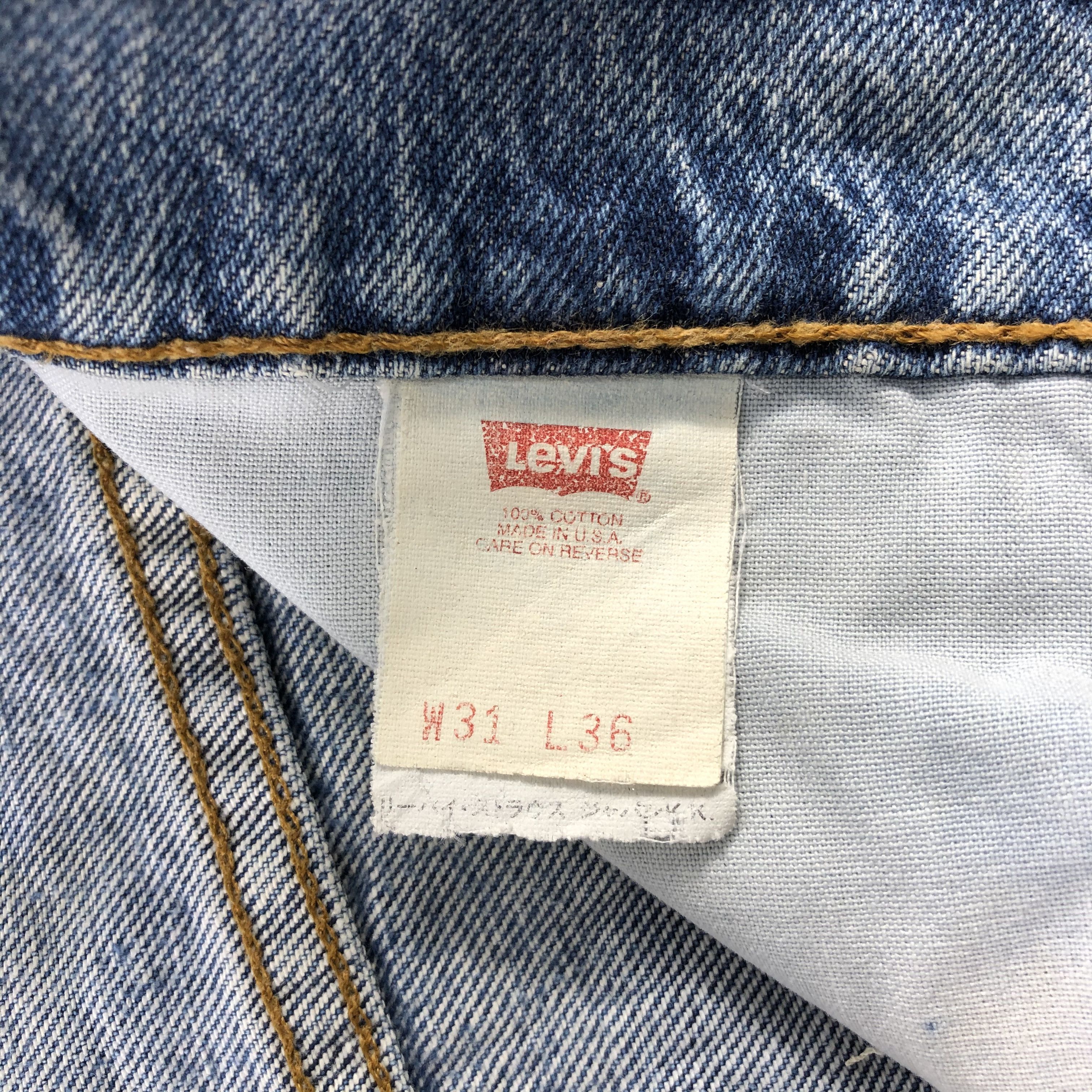 Levi's × Vintage 90s Vintage Blue Wash Levis 519 Jeans-JM2038 Size US 31 - 9 Thumbnail