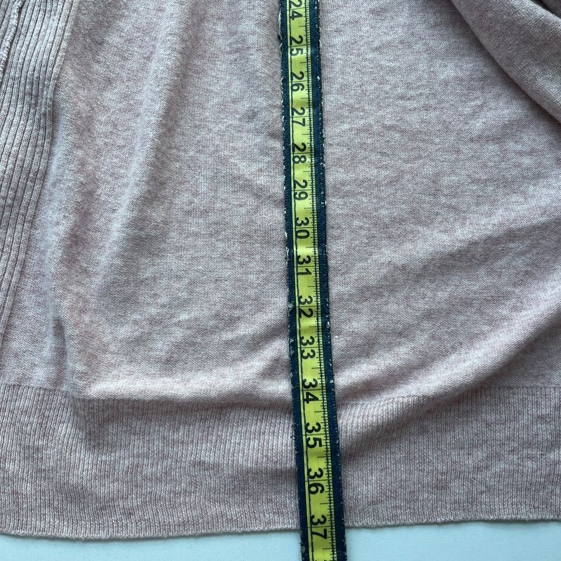 Matthew Miller Matty M Women's Open-Front Cardigan Heather Blush Medium Size M / US 6-8 / IT 42-44 - 5 Thumbnail