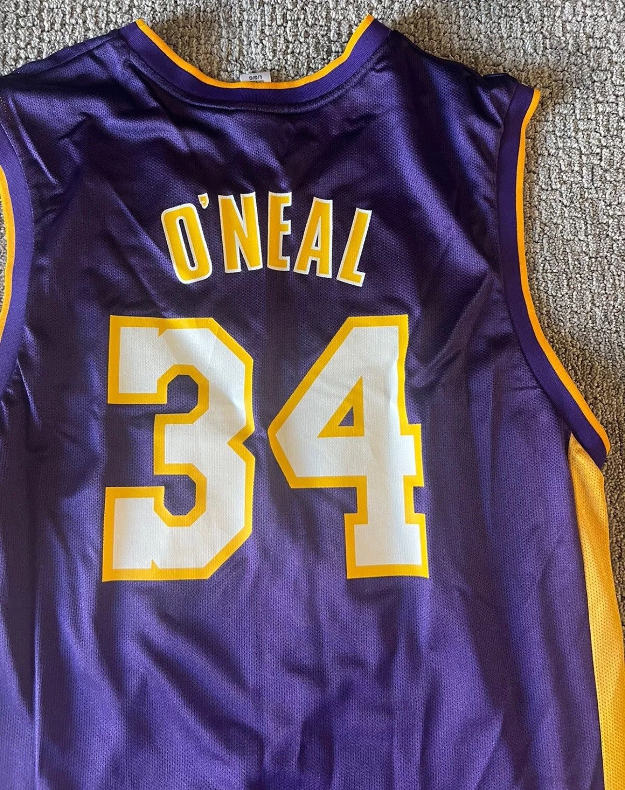 Reebok Lakers Shaquille ONeal Reebok jersey Large Size US L / EU 52-54 / 3 - 5 Thumbnail