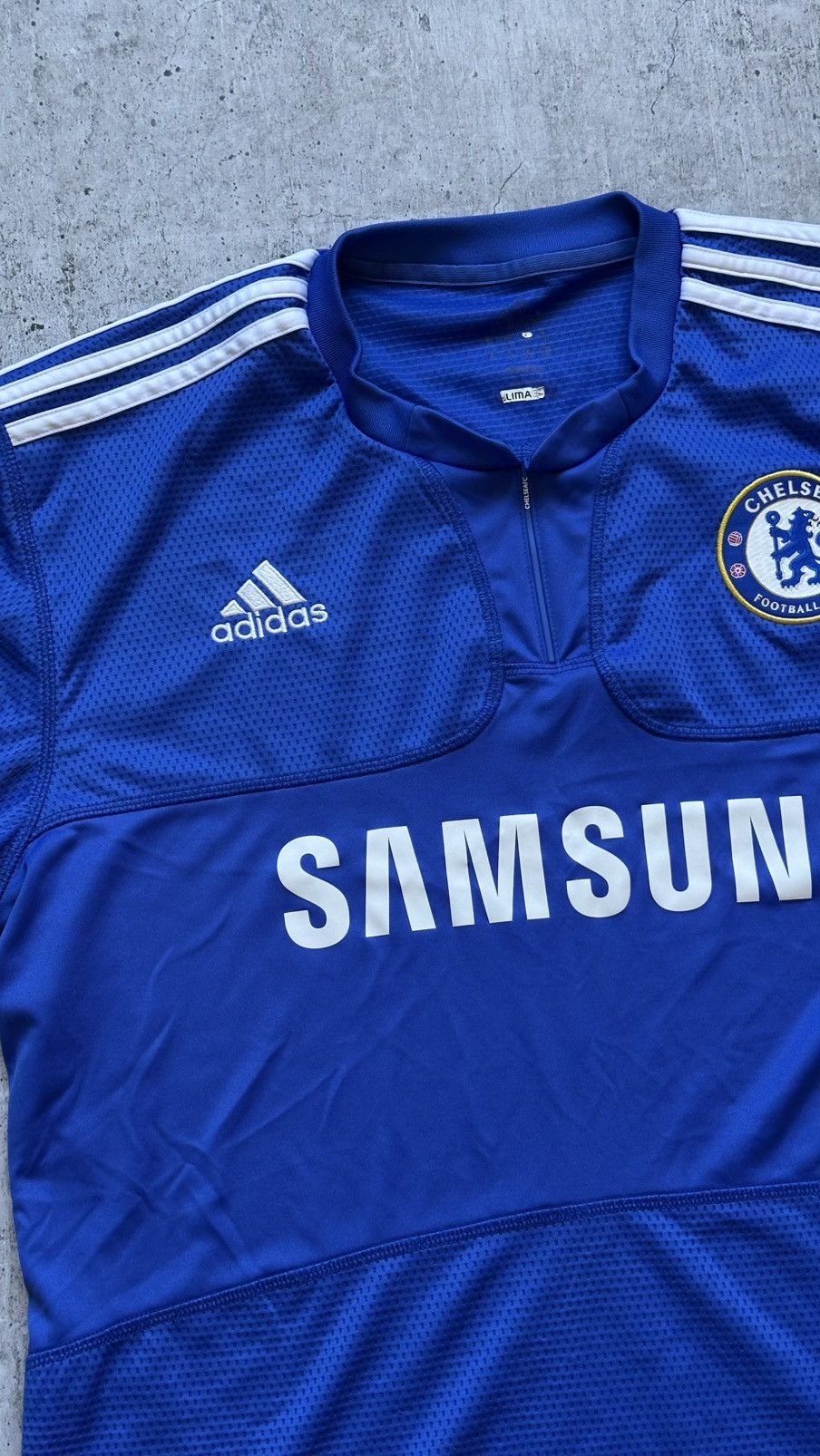 Adidas 2009/10 Adidas Chelsea FC Vintage Home Soccer Jersey Size US L / EU 52-54 / 3 - 6 Thumbnail