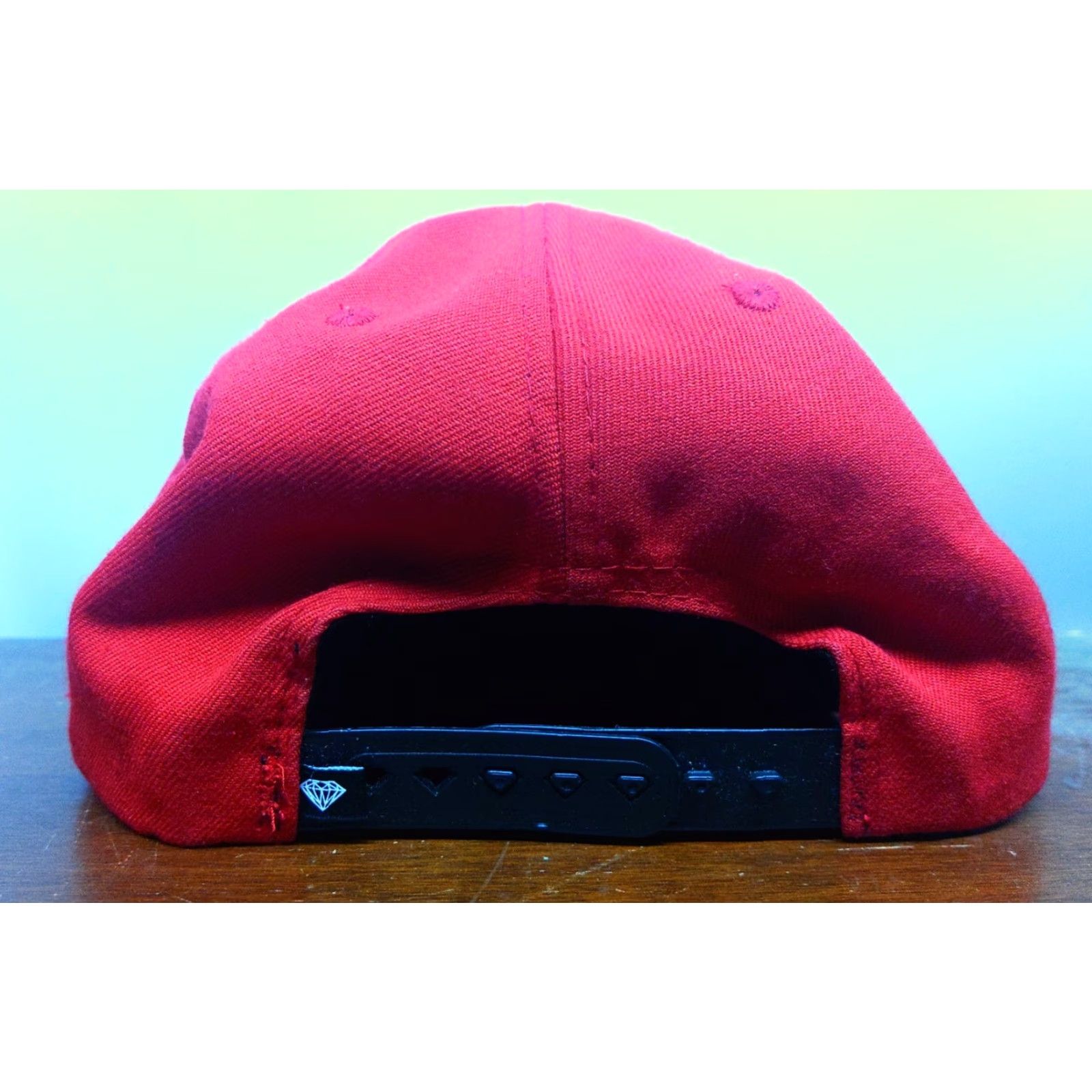 Diamond Supply Co. Diamond Supply Co. Brilliant Logo Red Black Mens Sport Snapback Hat Cap Hat Size ONE SIZE - 5 Thumbnail