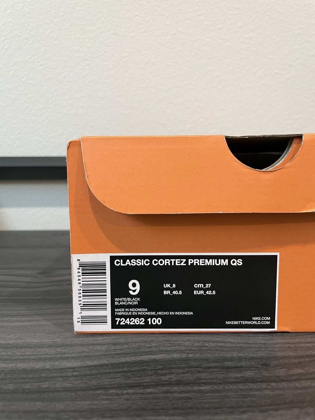 Nike 2015 OG NIKE Cortez Premium QS Leather Size US 9 / EU 42 - 13 Thumbnail