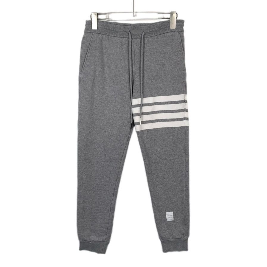 Thom Browne Thom Browne Sweatpants Gray Joggers (Size 38/S) Size 38" / US 16 / IT 52 - 1 Thumbnail