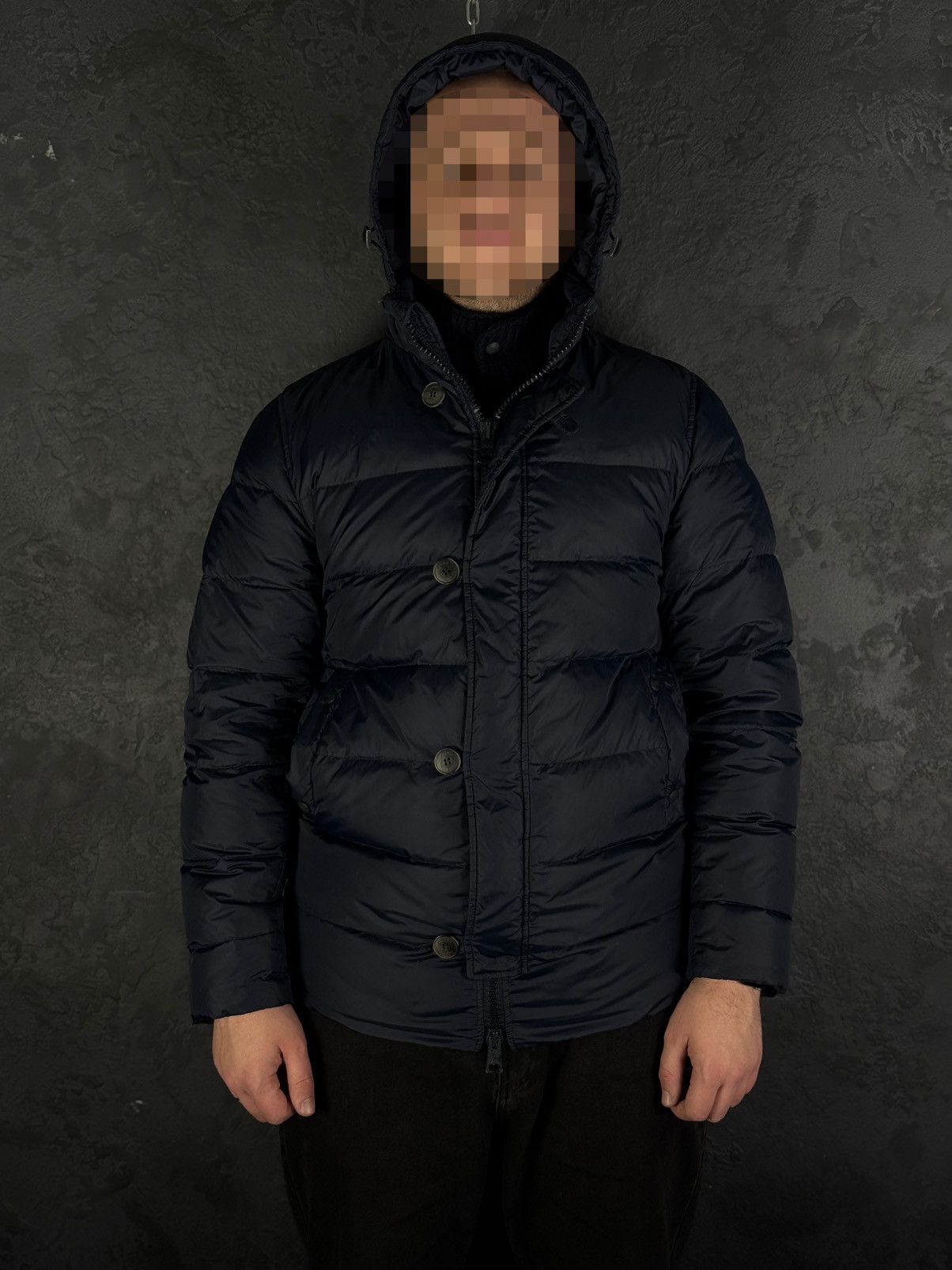 Herno HERNO Mens Polar-Tech Jacket Down Puffer Dark Blue 50 Size US M / EU 48-50 / 2 - 5 Thumbnail