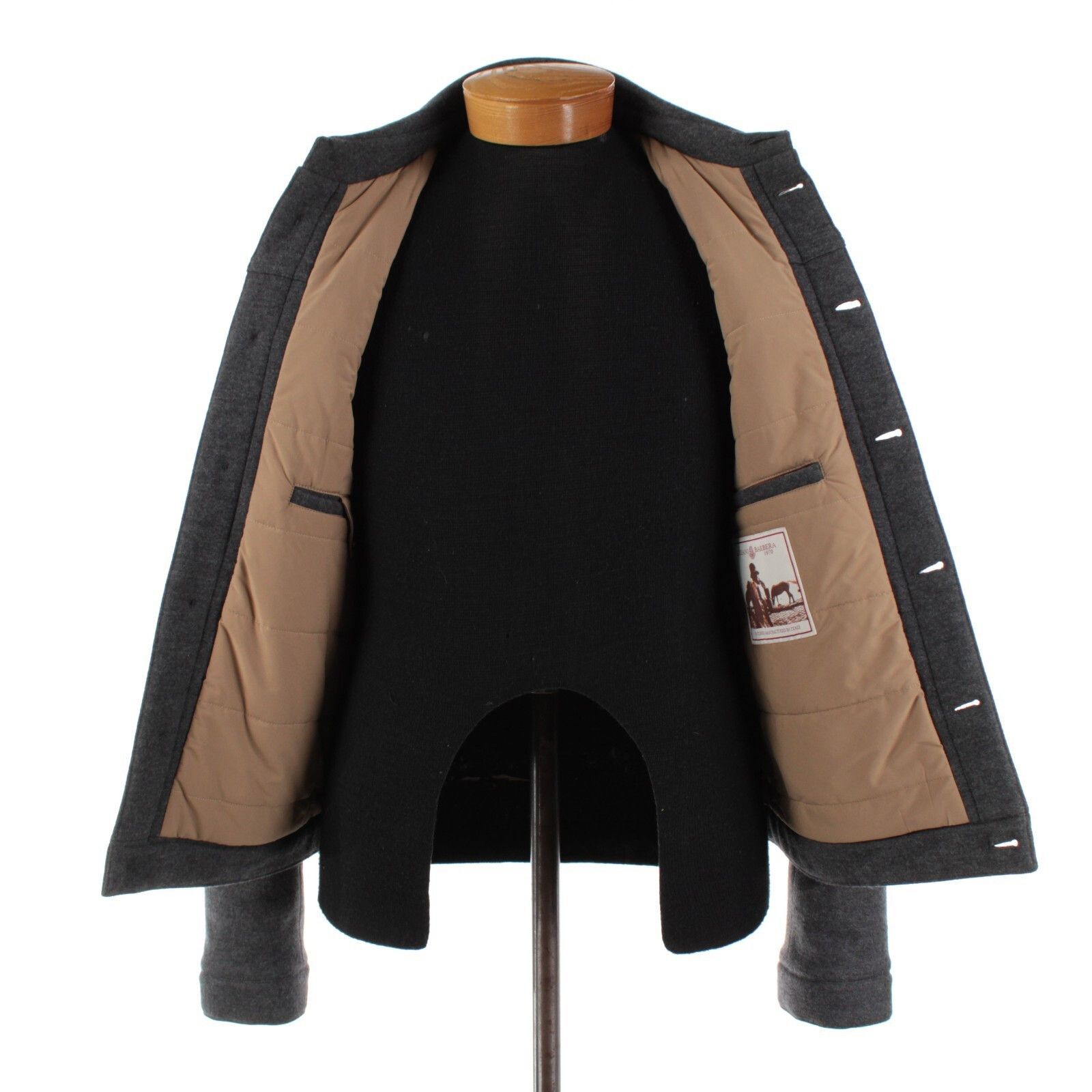 Luciano Barbera Luciano Barbera Jacket Size M US In Gray Wool Size US M / EU 48-50 / 2 - 6 Thumbnail