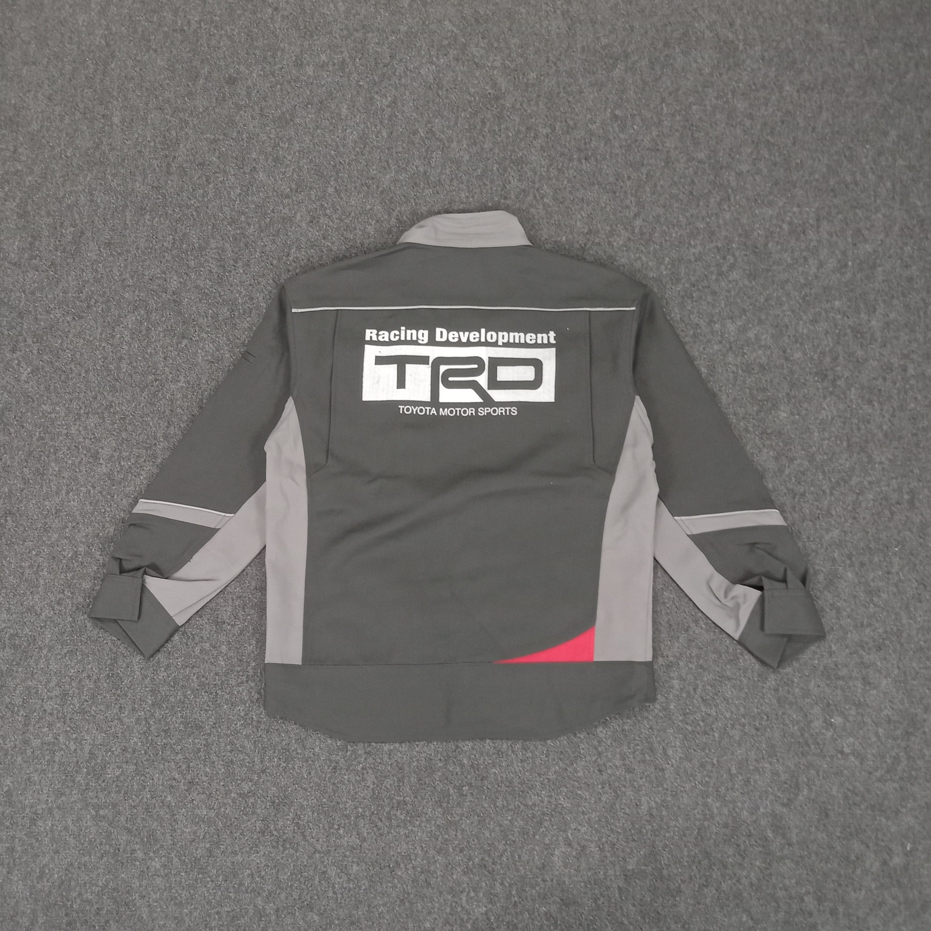 Japanese Brand × Vintage TRD Racing Development Toyota Team Custom Art Jacket Size US S / EU 44-46 / 1 - 1 Thumbnail