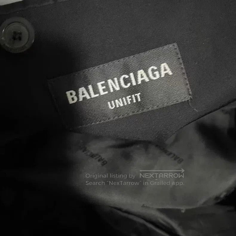 Balenciaga Balenciaga Black draped multi-pocket casual jacket Size US L / EU 52-54 / 3 - 3 Thumbnail