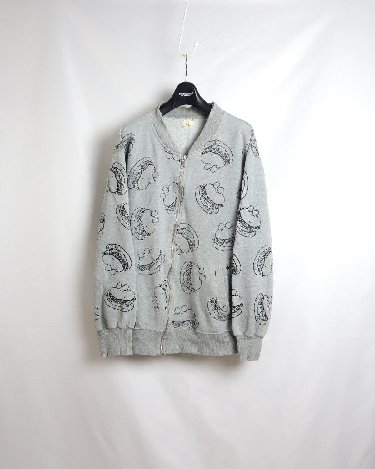 Undercover SS2002 UNDERCOVER “THE ILLUSION OF HAZE” Zip-up Sweat-shirt Size US S / EU 44-46 / 1 - 2 Thumbnail