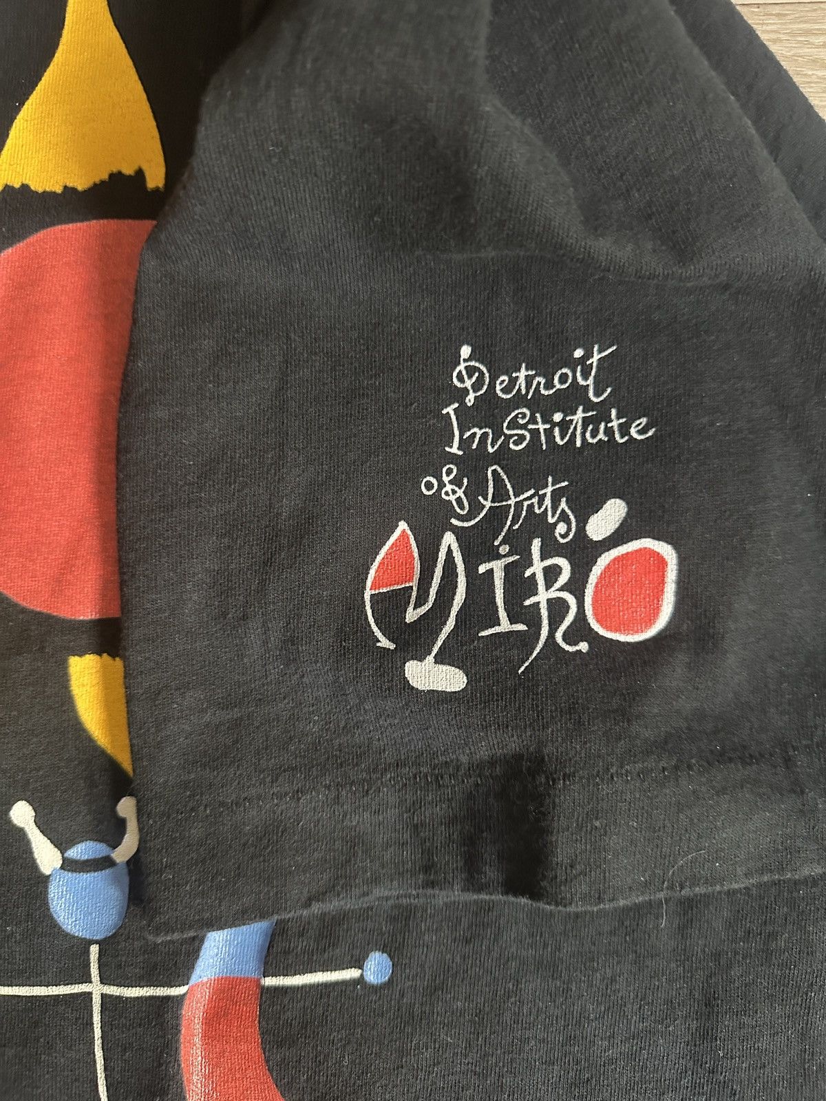 Fruit Of The Loom × Vintage Vintage Joan Miro T Shirt Size US XXL / EU 58 / 5 - 3 Thumbnail