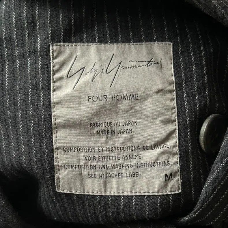 Yohji Yamamoto Yohji Yamamoto Houndstooth Stripe Blazer. Size US M / EU 48-50 / 2 - 6 Thumbnail