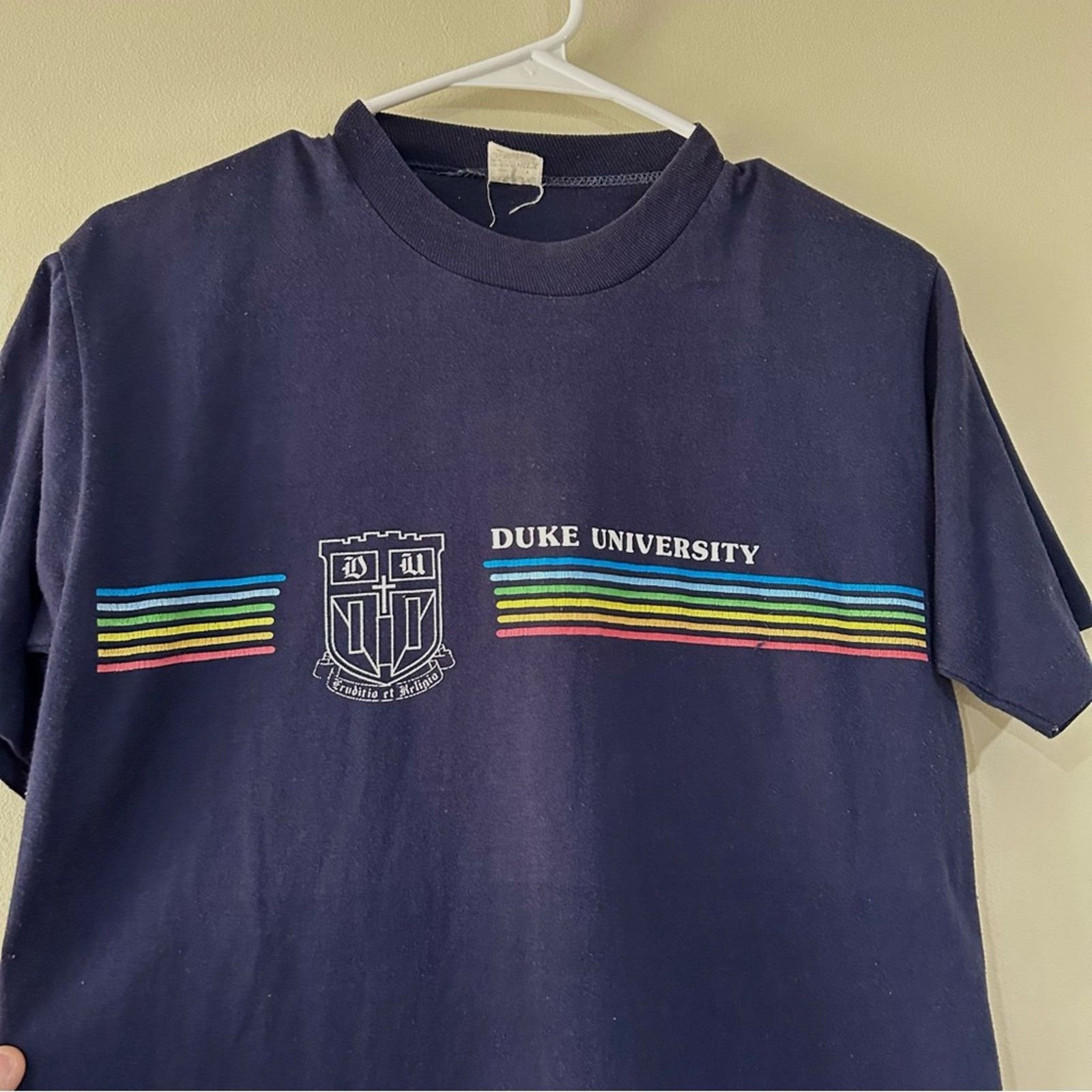 Velva Sheen Vintage Duke University Blue Devils Shirt Size US S / EU 44-46 / 1 - 2 Thumbnail