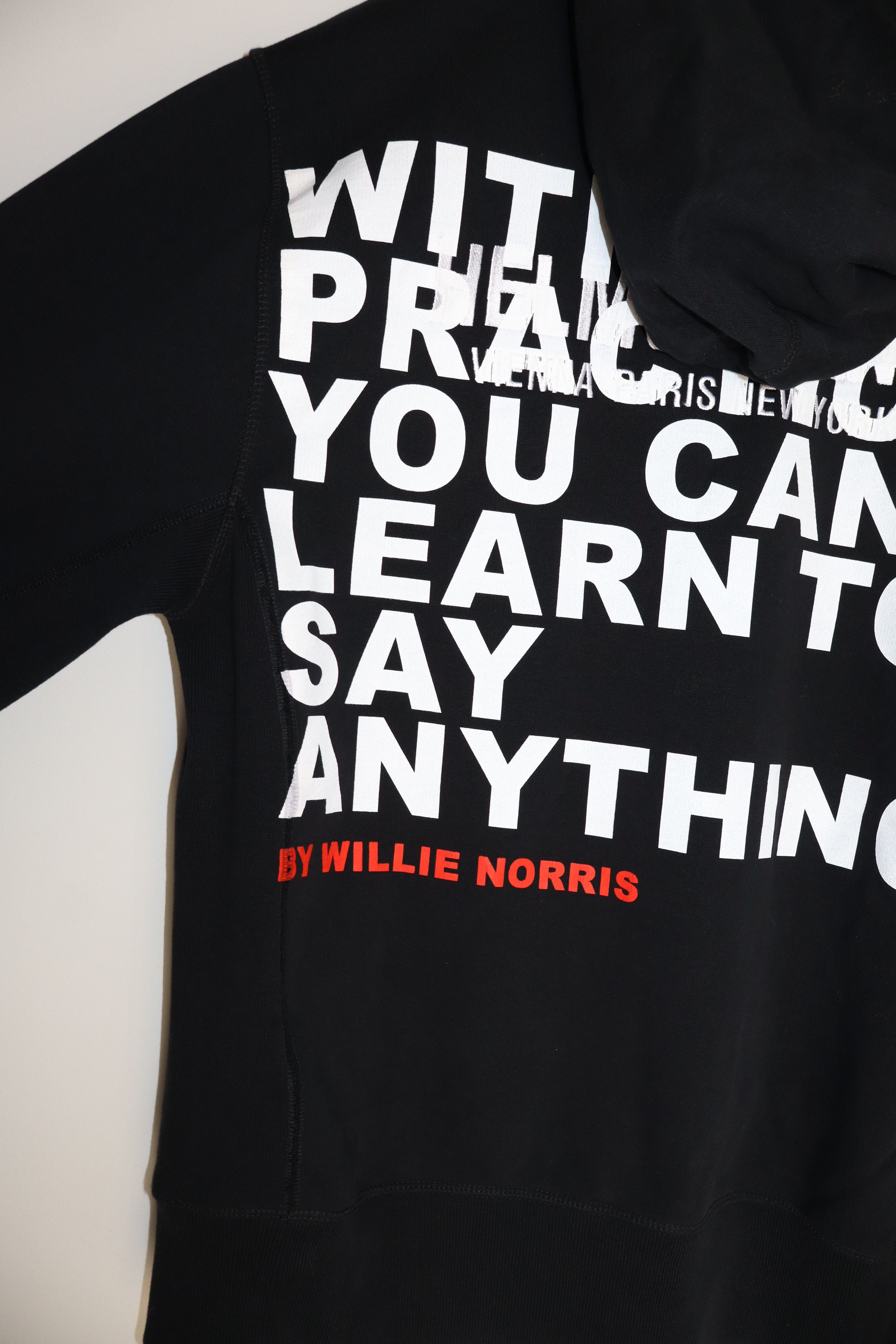Helmut Lang Willie Norris collaboration hoodie Size US M / EU 48-50 / 2 - 7 Thumbnail