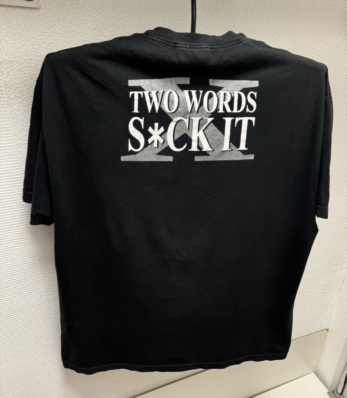 WWE D Generation X WWE two words suck it vintage t-shirt Xl Size US XL / EU 56 / 4 - 2 Thumbnail