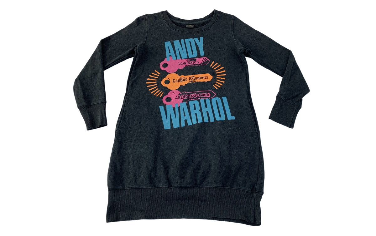 Andy Warhol Andy Warhol Crewneck Pullover Long Big Logo Pop Art Size S / US 4 / IT 40 - 1 Thumbnail