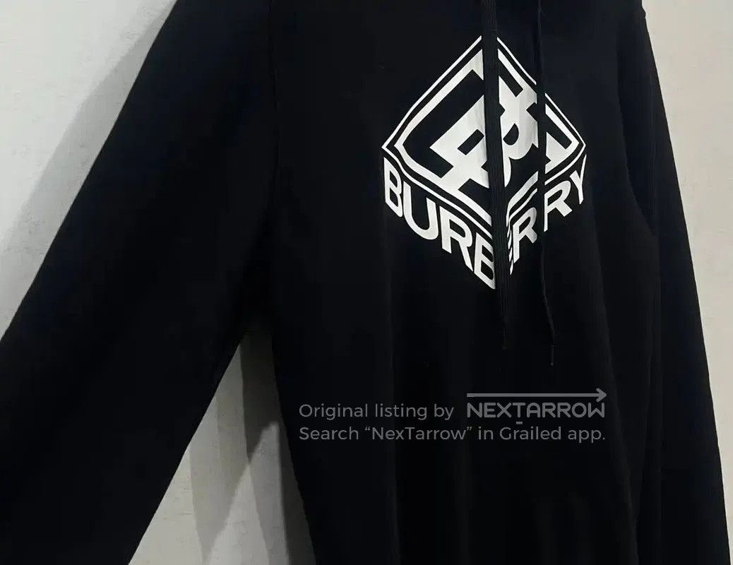 Burberry Burberry Black Cotton Men's Hoodie. Size US XXS / EU 40 - 3 Thumbnail