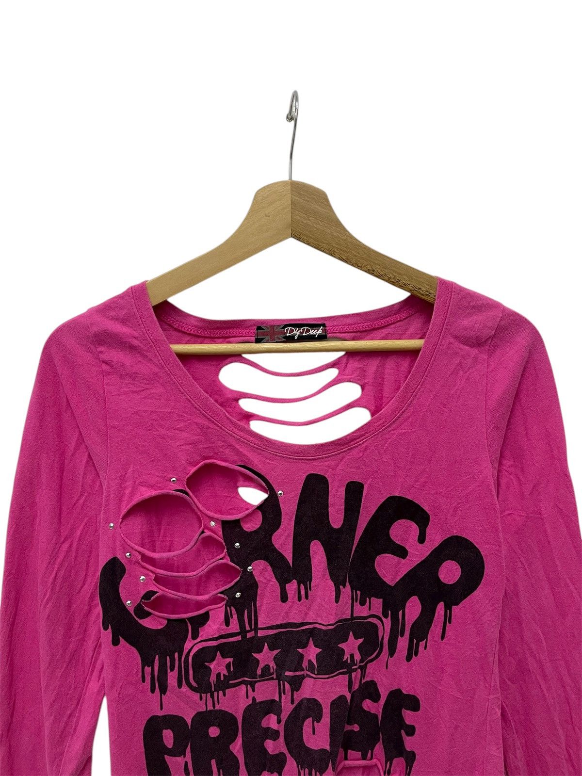 Dig Deep Dig Deep Japanesebrand Skull Punk Tee Size M / US 6-8 / IT 42-44 - 3 Thumbnail