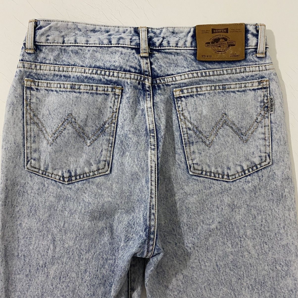 Edwin Vintage EDWIN Denim 90s acid wash size 31 Size US 31 - 8 Thumbnail