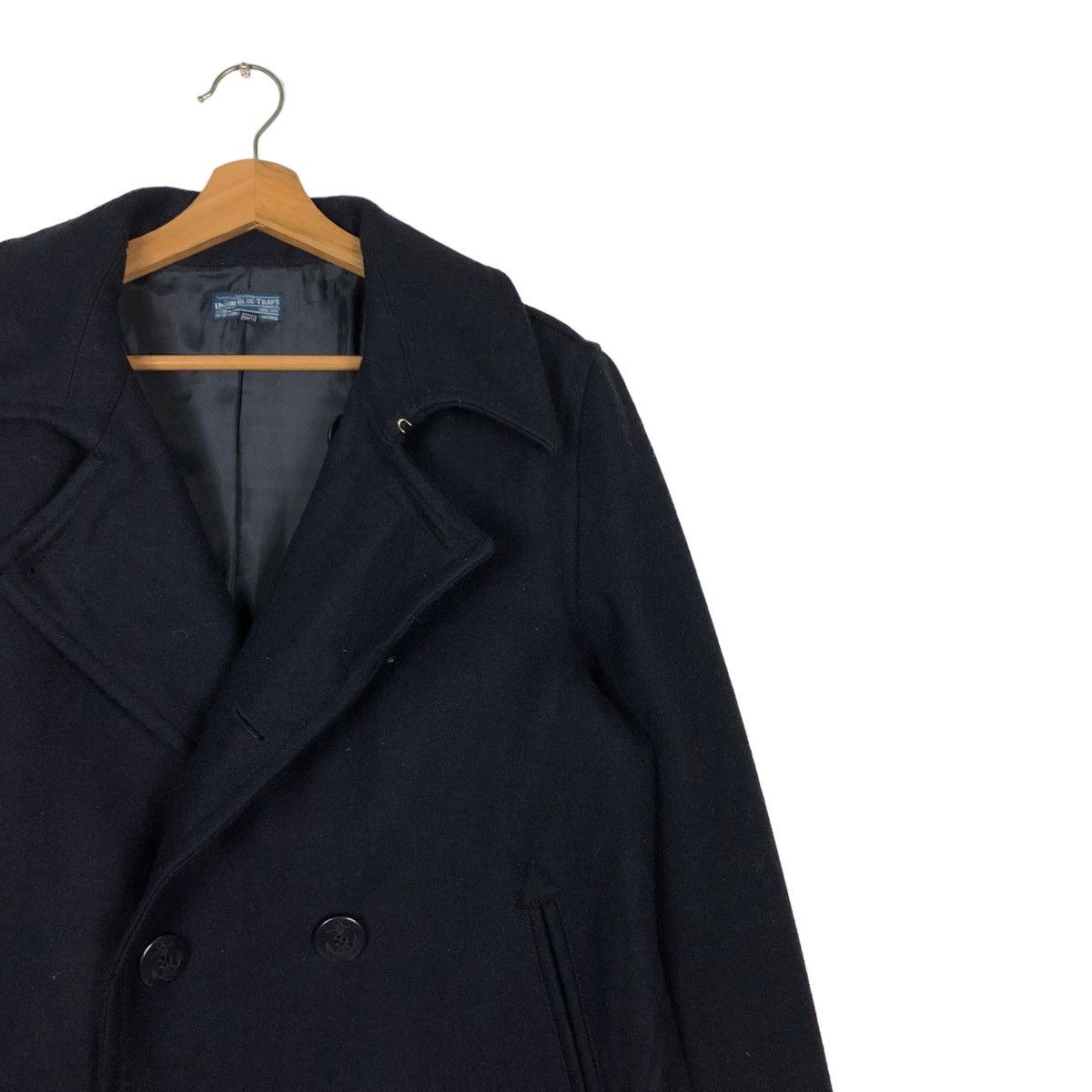 Japanese Brand 🔥Double Collar Biker Jacket Union Blue Traps Issey Miyake Size US XL / EU 56 / 4 - 5 Thumbnail