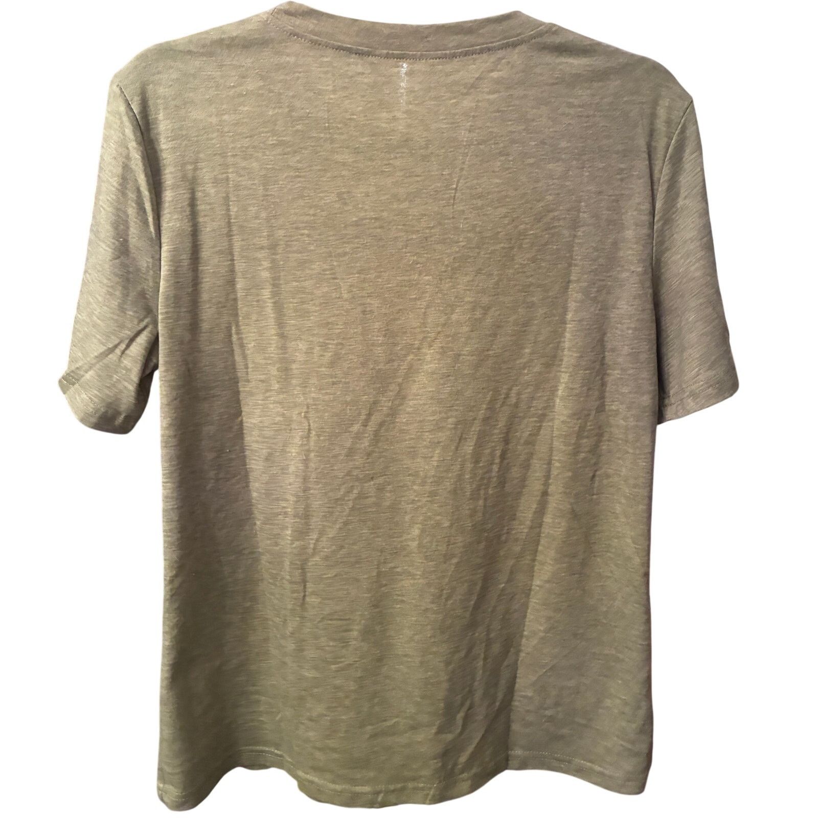 The Unbranded Brand Basic light green unbranded cotton T-shirt size S Size US XS / EU 42 / 0 - 2 Thumbnail