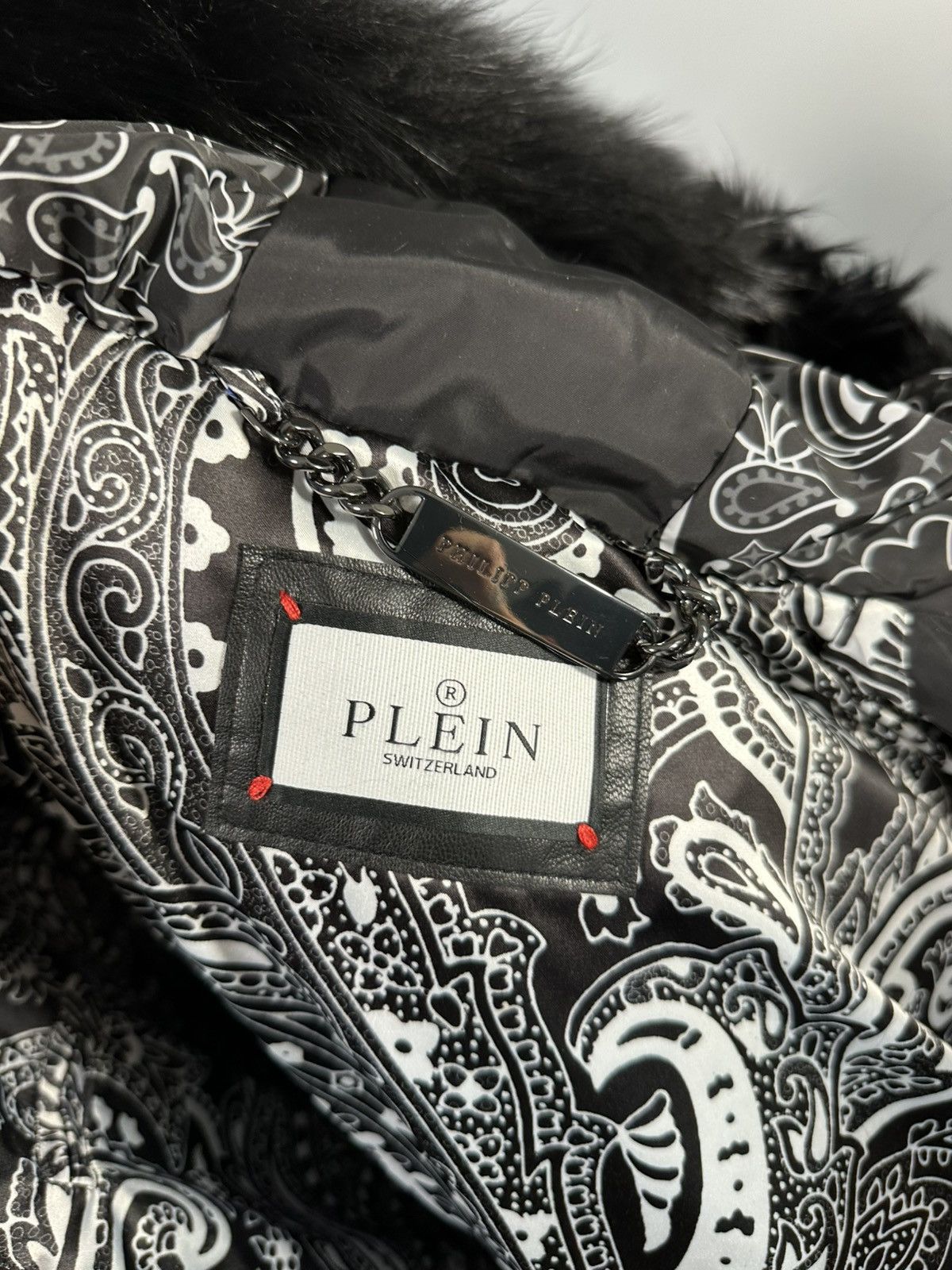 Philipp Plein Philipp Plein Paisley 4XL Puffer Skull Jacket Coat Size US XXL / EU 58 / 5 - 5 Thumbnail