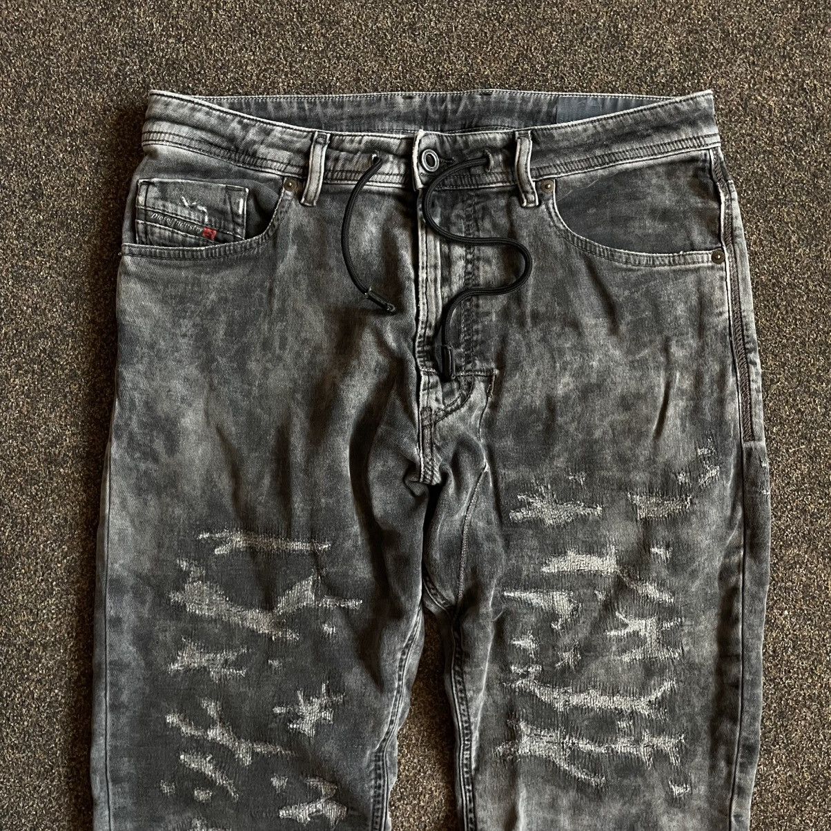 Diesel Vintage Y2K Distressed Baggy Jeans Grunge Skate Aesthetic 30 Size US 30 / EU 46 - 4 Thumbnail