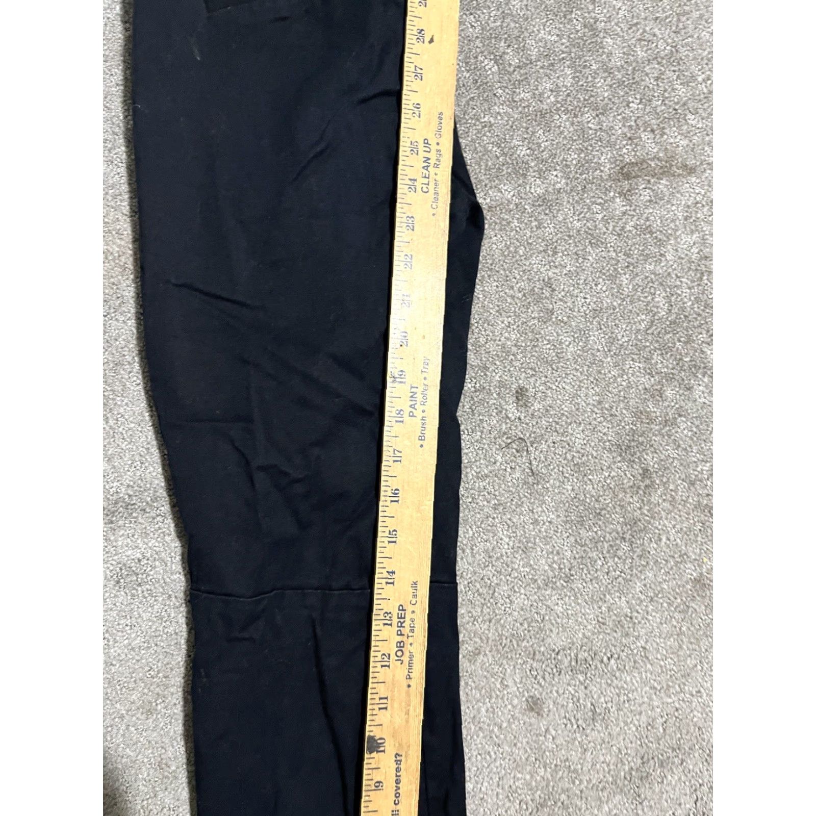 Vintage J Crew Winnie Pant Cropped Scalloped Hem Size 00 Black Style H5171 Women Size 24" / US 00 / IT 34 - 7 Thumbnail