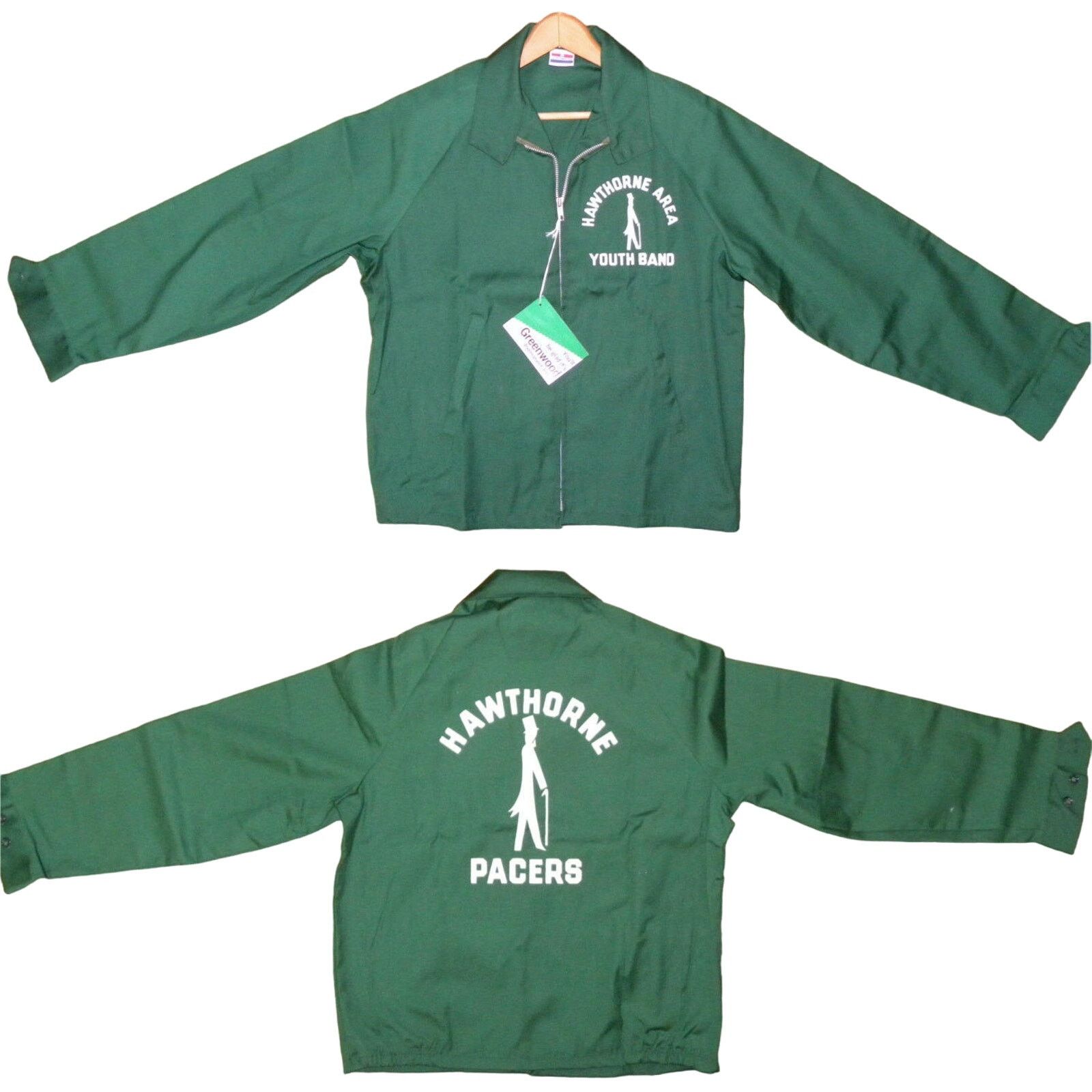 Vintage 80s FLOCKED Windbreaker Jacket | Marching Band Graphics Size US S / EU 44-46 / 1 - 5 Thumbnail