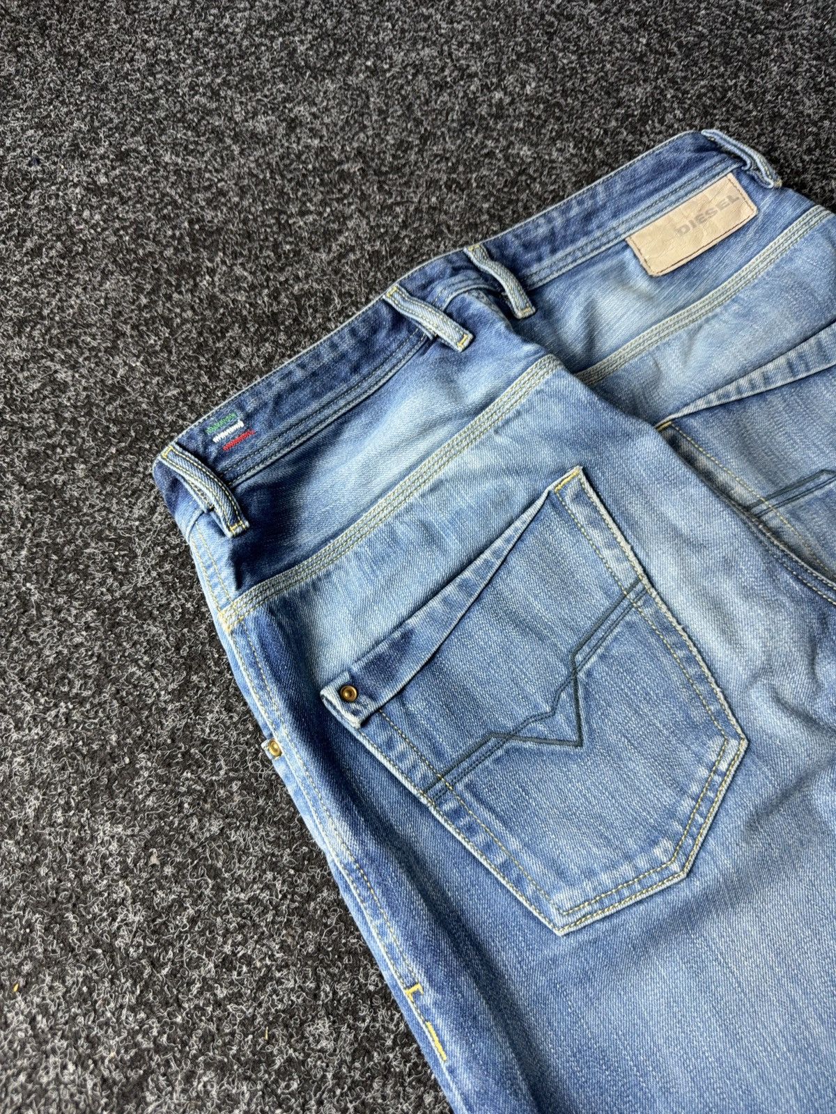 Diesel Vintage 00s Y2K Diesel Luxury Krooley Denim pants Jeans Size US 30 / EU 46 - 18 Thumbnail