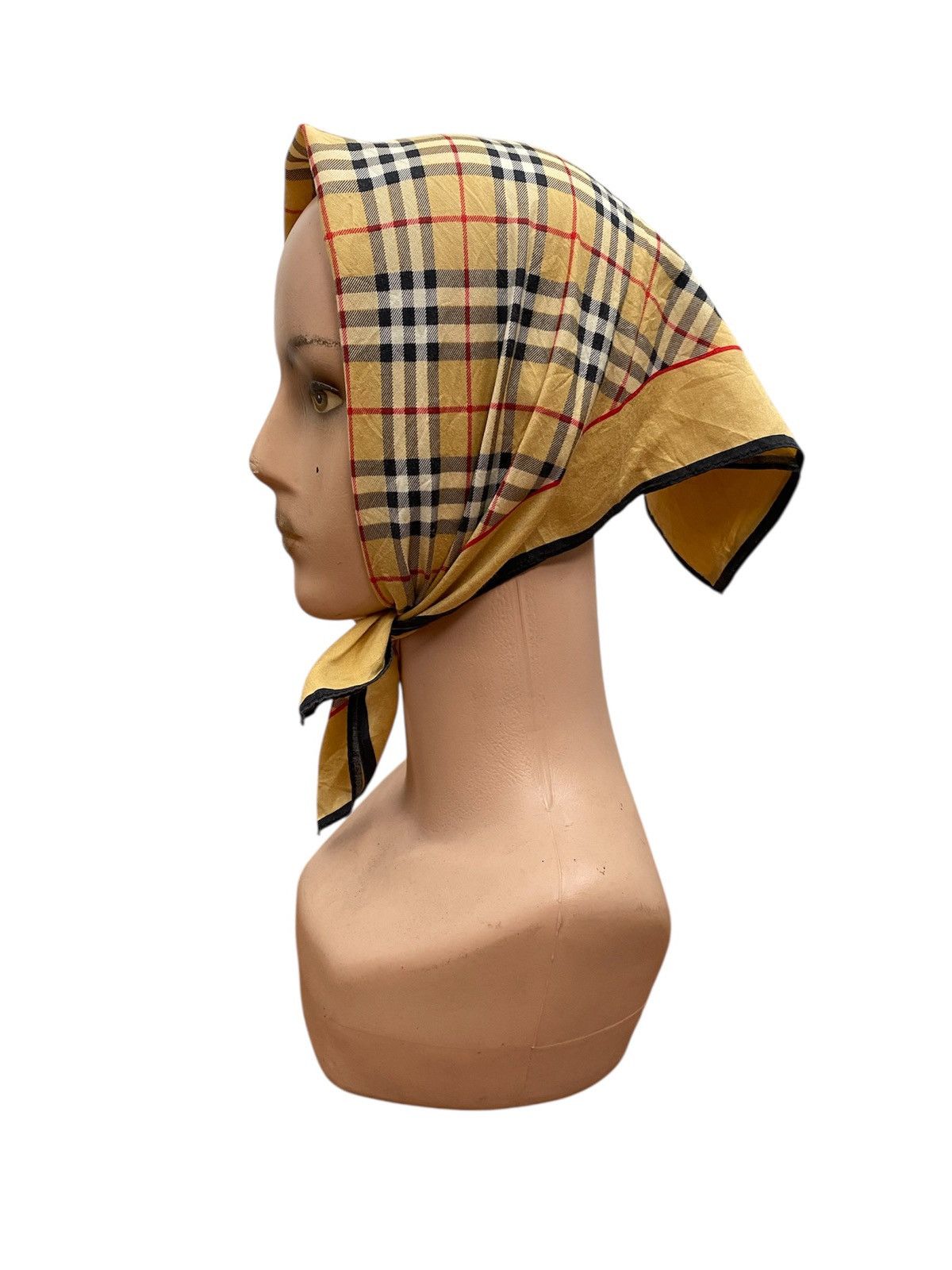 Burberry Vintage Burberry Bandana / Handkerchief / Neckerchief Size ONE SIZE - 2 Thumbnail