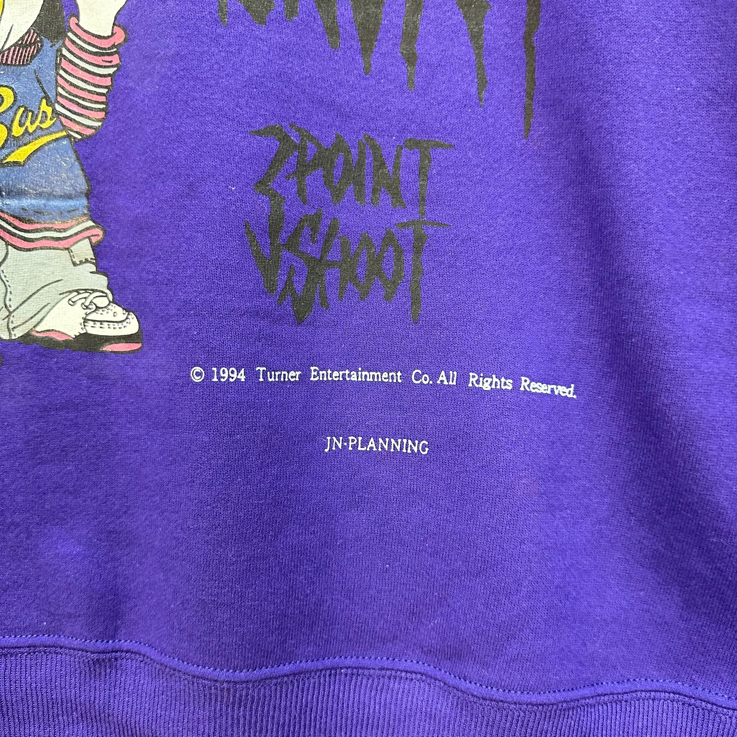 Cartoon Network 94's DROOPY STREET BASKET GRAPHIC SWEATSHIRTS #8907-037 Size US L / EU 52-54 / 3 - 4 Thumbnail