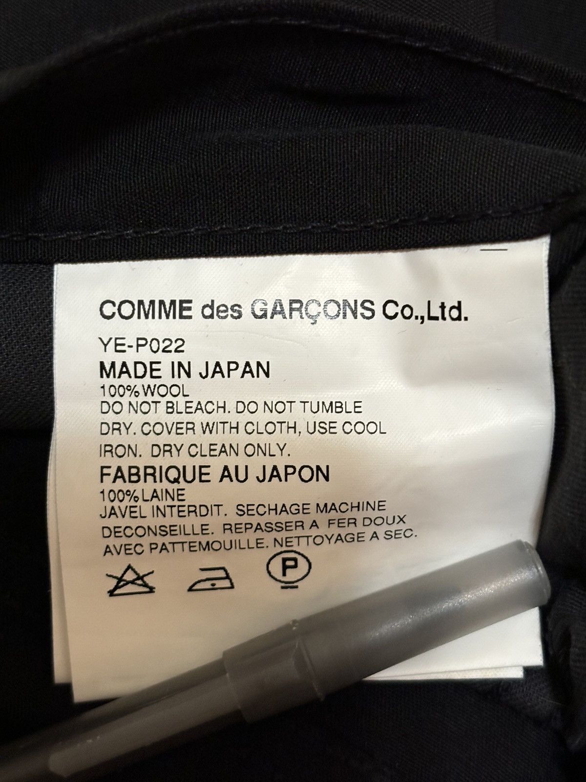 Comme des Garcons Rare vintage Comme des Garcons SS02 Parasite Poem Pants Size US 32 / EU 48 - 5 Thumbnail