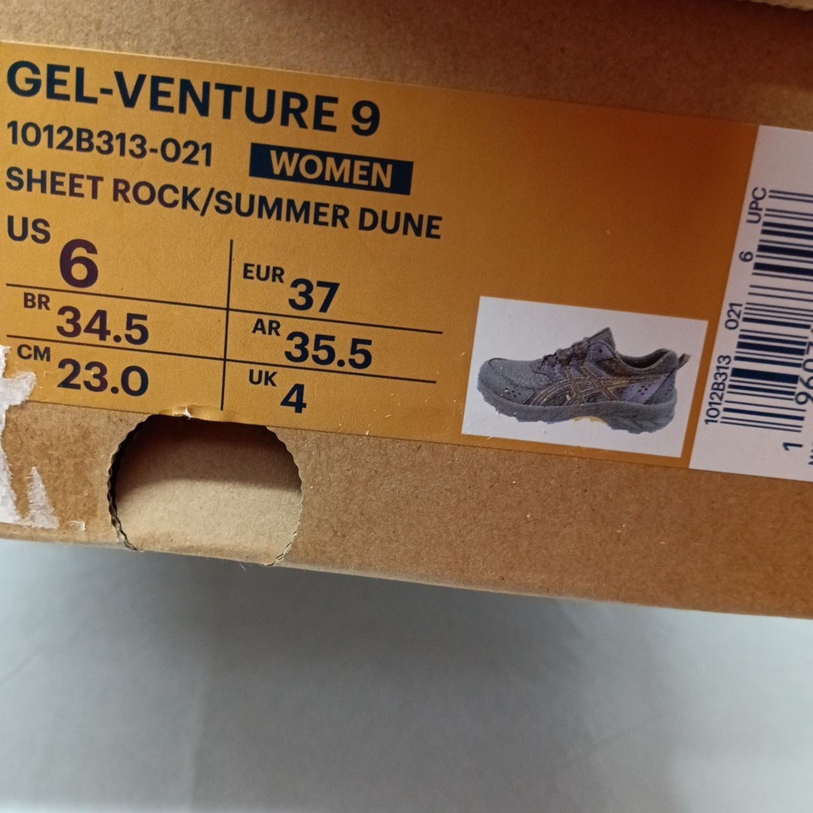 Asics ASICS Gel Venture 9 Women's Running Shoes Size 6 Sheet Rock Size US 6 / IT 36 - 8 Thumbnail