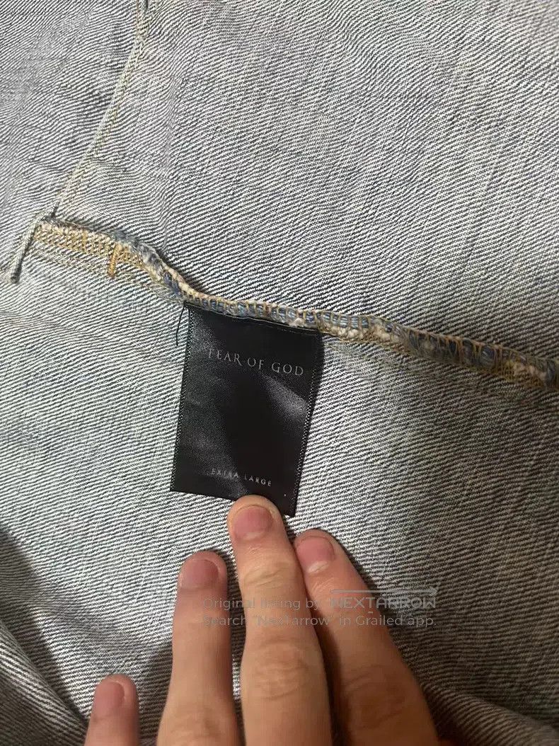 Fear of God Fear of God Blue Cow Jacket Size US XL / EU 56 / 4 - 3 Thumbnail