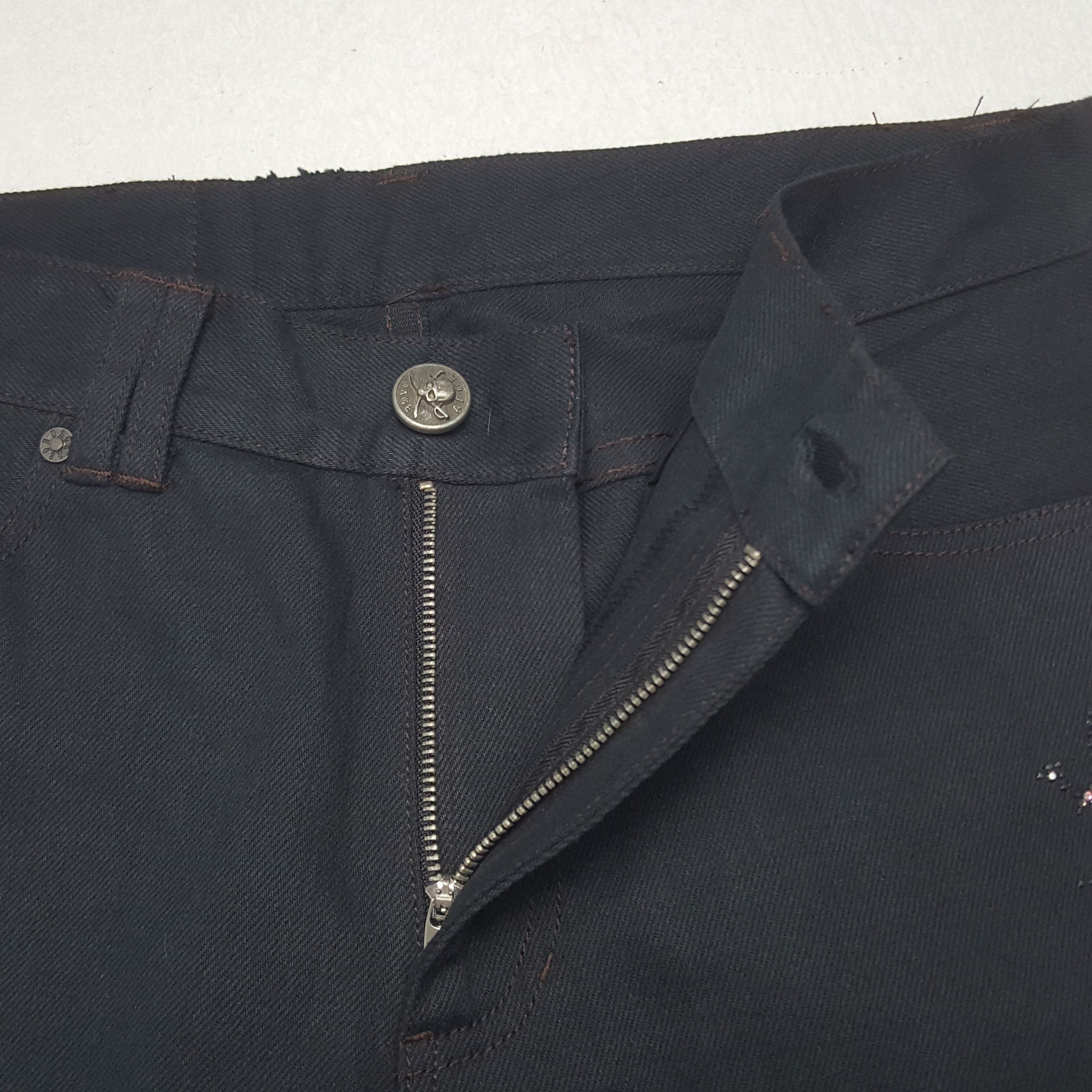 Japanese Brand × Vintage Vintage Abordage by Hiromu Takahara Denim Pants C280N6 Size US 30 / EU 46 - 7 Thumbnail