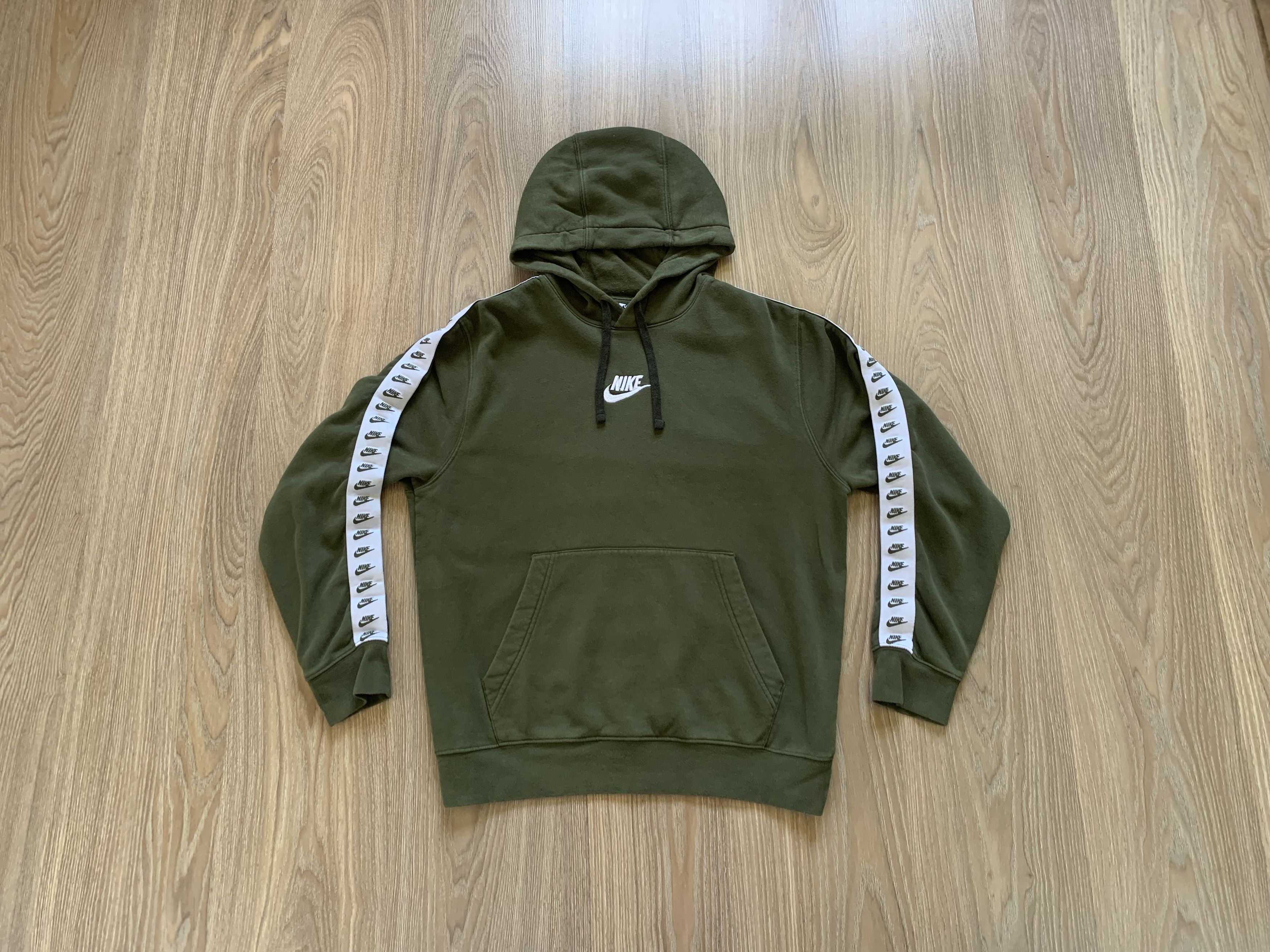 Nike Nike Zeus Cotton Tape Logo Lampas Hoodie Size US M / EU 48-50 / 2 - 1 Thumbnail