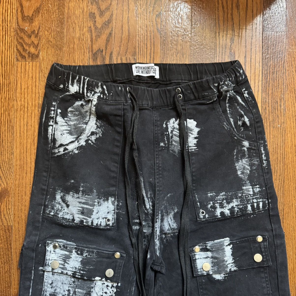 Vintage WORKING ON ESCAPING/SYDNEYSWEEHAM LOST CARGOS Size US 32 / EU 48 - 3 Thumbnail