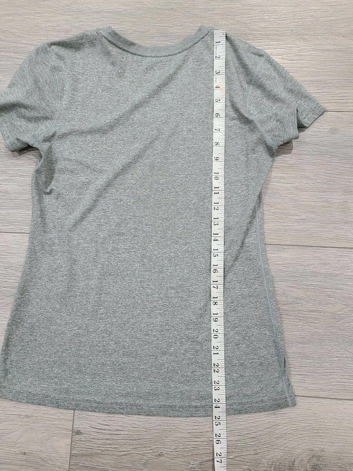 Nike Nike Dri Fit V Neck Shirt Small Grey stretch Size S / US 4 / IT 40 - 5 Thumbnail