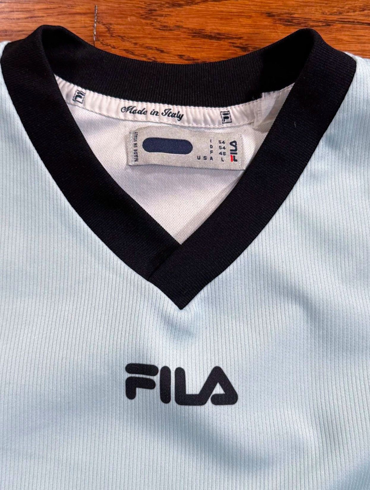 Fila Vintage Fila Goaltender Long Sleeve Jersey (Size L) Size US L / EU 52-54 / 3 - 3 Thumbnail