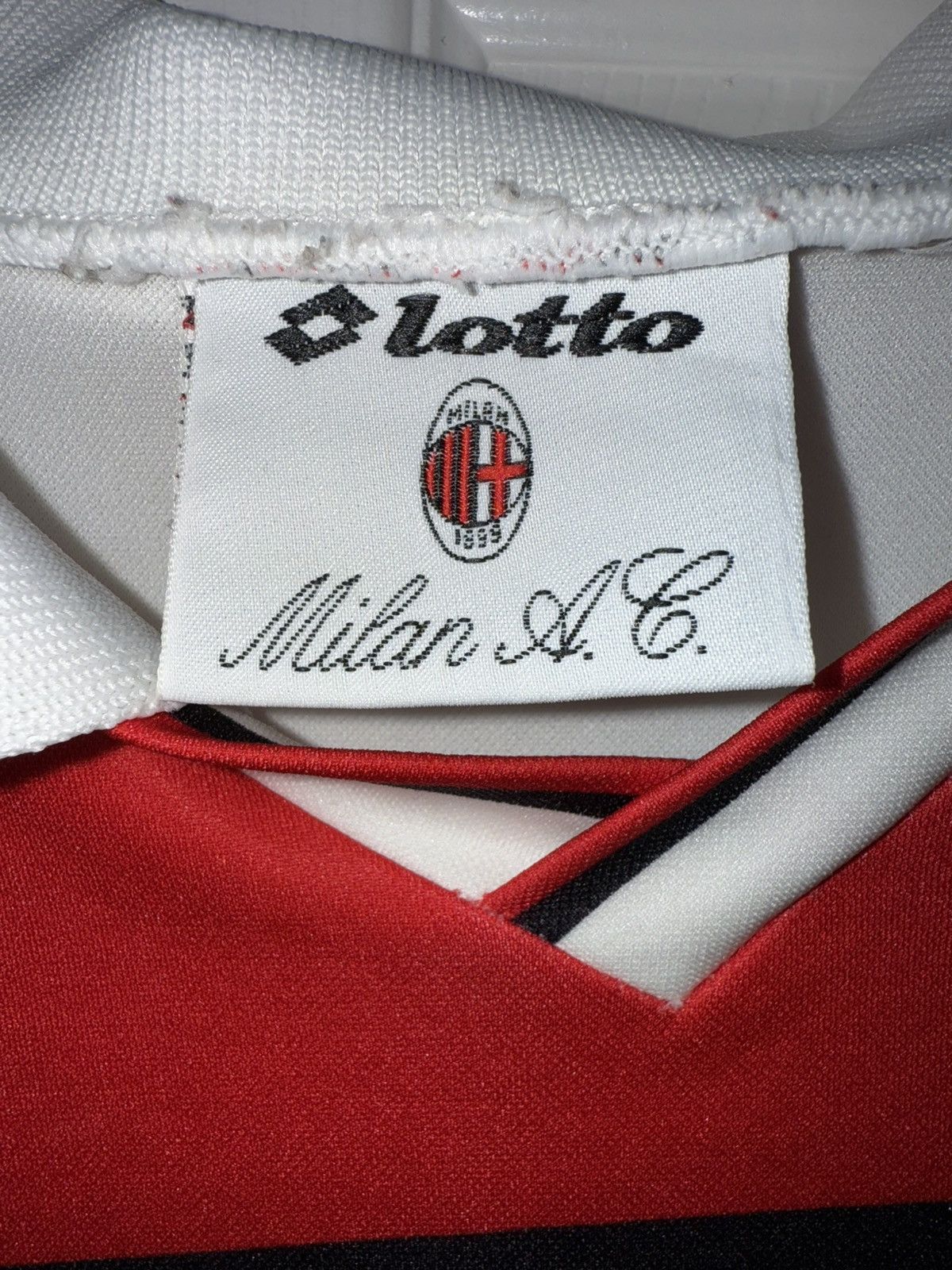 Lotto Sport Rare Vintage AC Milan Kit Size US XL / EU 56 / 4 - 3 Thumbnail