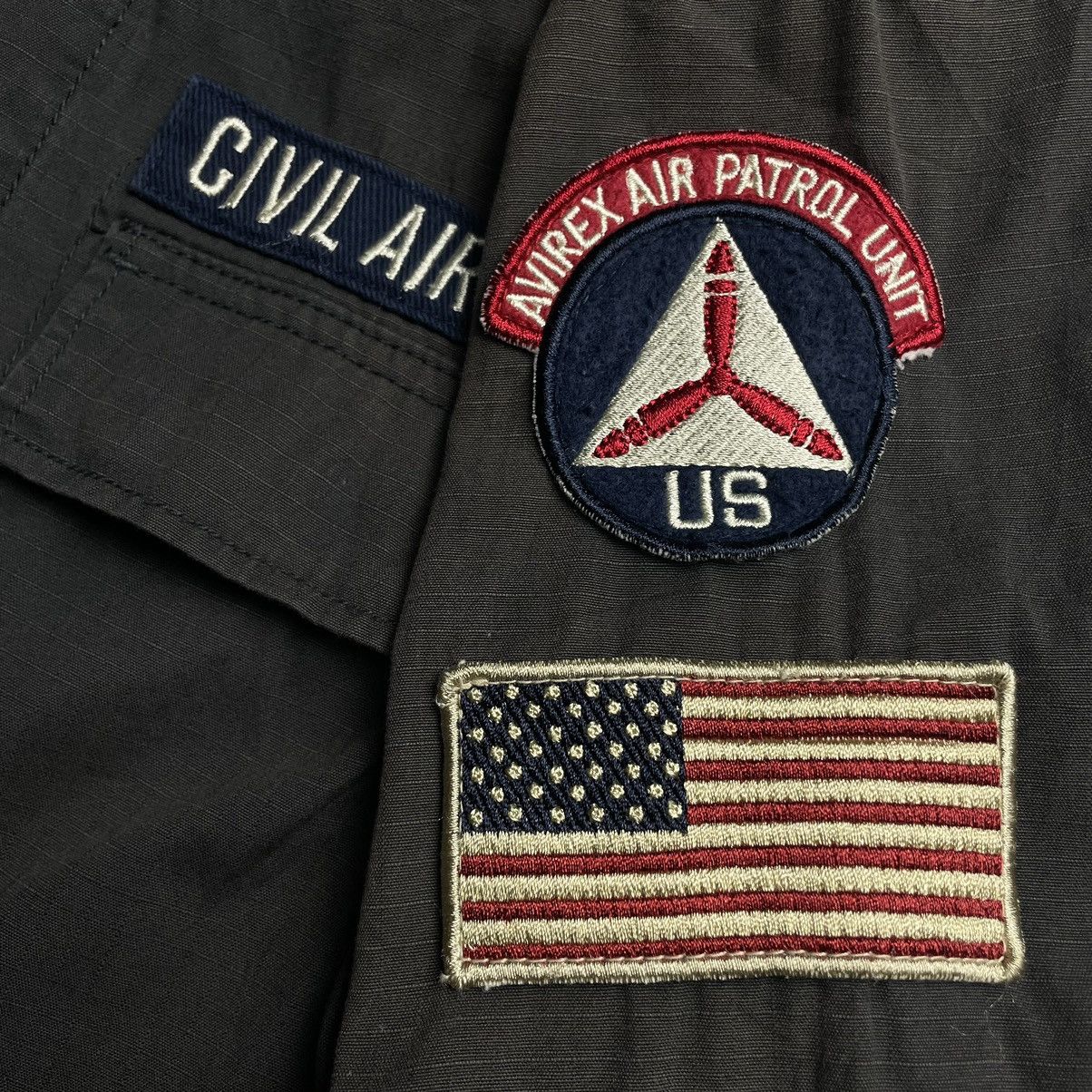 Avirex AVIREX MILITARY PATCHES HIDDEN BUTTON UP WORKSHIRT Size US L / EU 52-54 / 3 - 16 Thumbnail