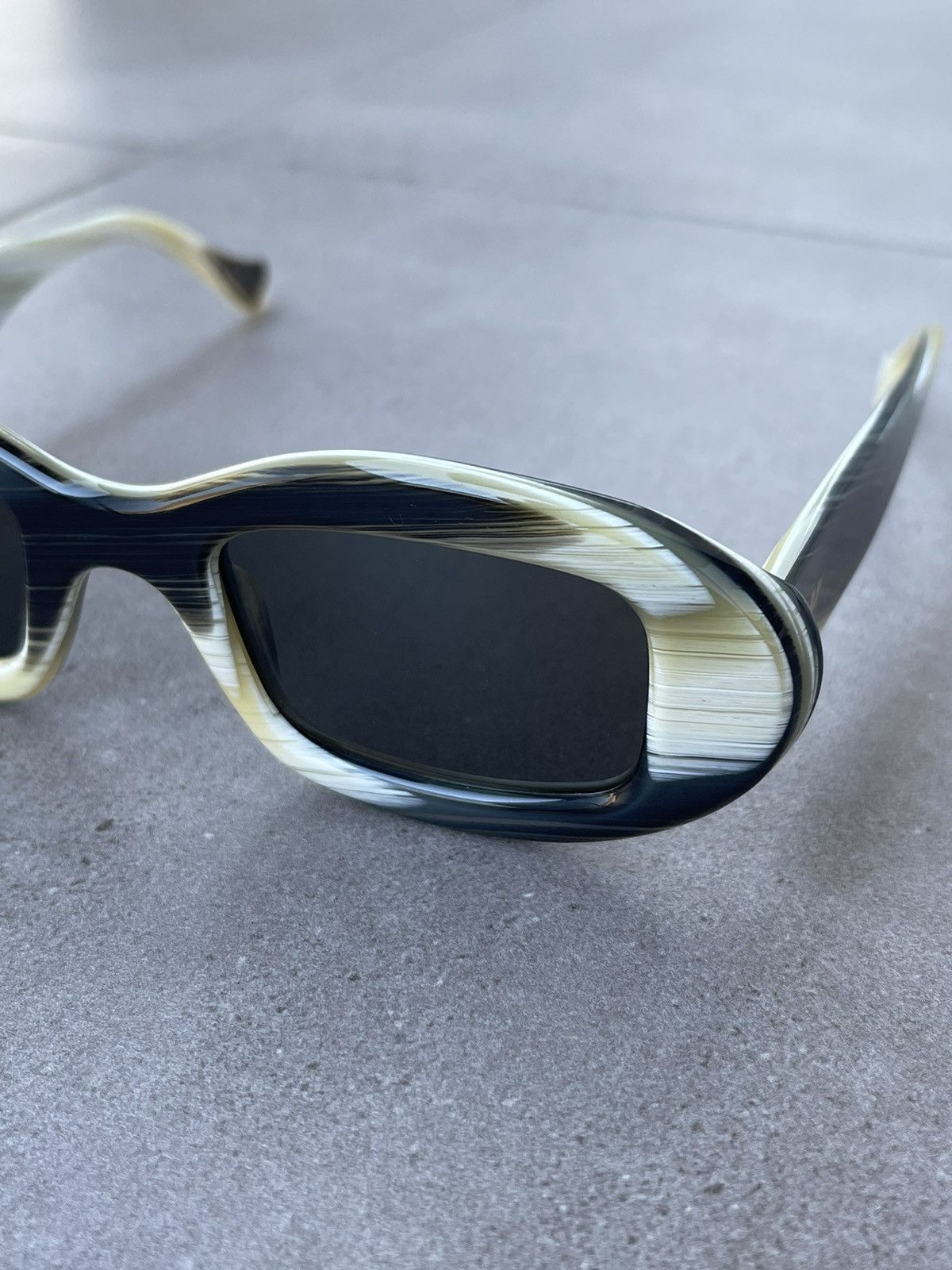 Retrosuperfuture !DS! SS23 Retrosuperfuture Totto Corno Oval Sunglasses Size ONE SIZE - 2 Thumbnail