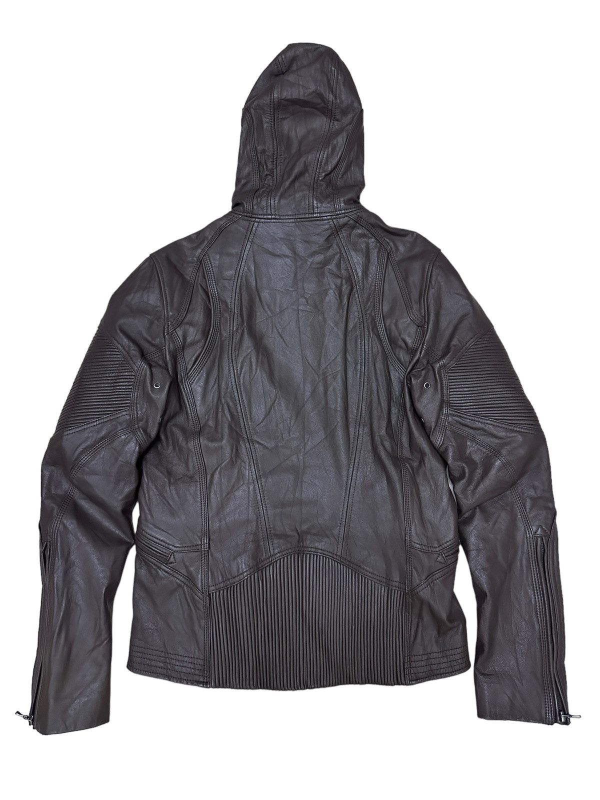 GOA RARE ‼️ Goa Archive Goat Leather Full Zipper Hooded Jacket Size US S / EU 44-46 / 1 - 6 Thumbnail