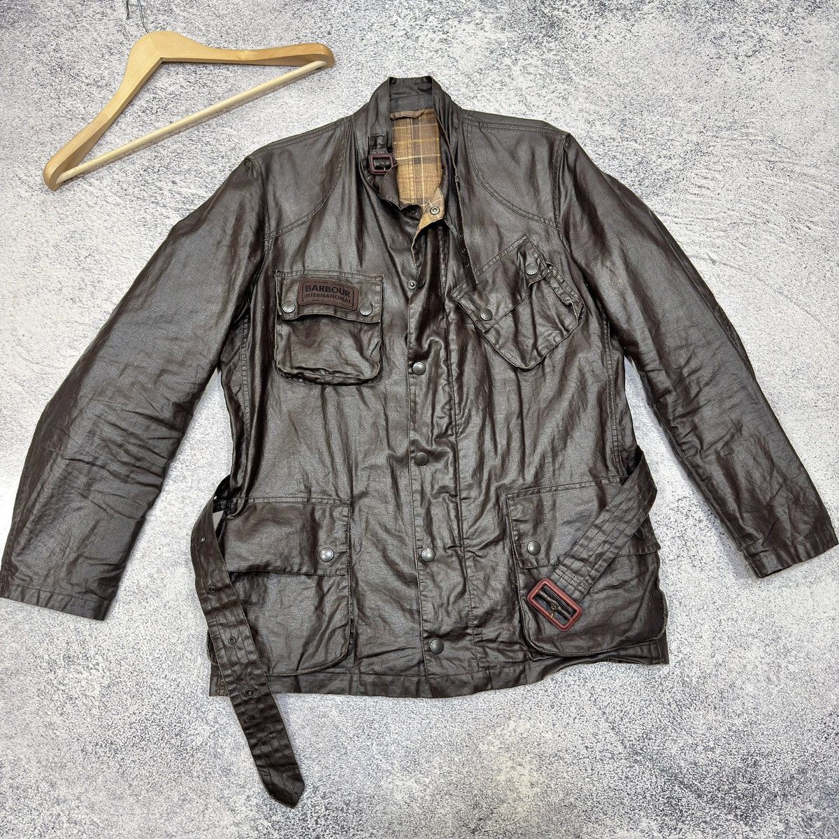 Barbour Barbour International Neander Brown M size Size US M / EU 48-50 / 2 - 11 Thumbnail
