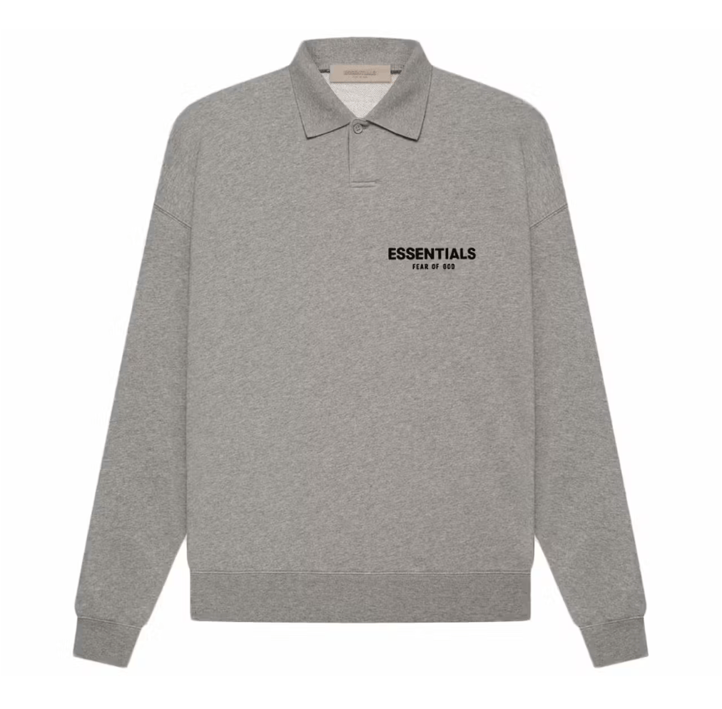 Essentials × Fear of God Fear of God Essentials LS Polo Dark Oatmeal Size XS Size US XS / EU 42 / 0 - 1 Thumbnail